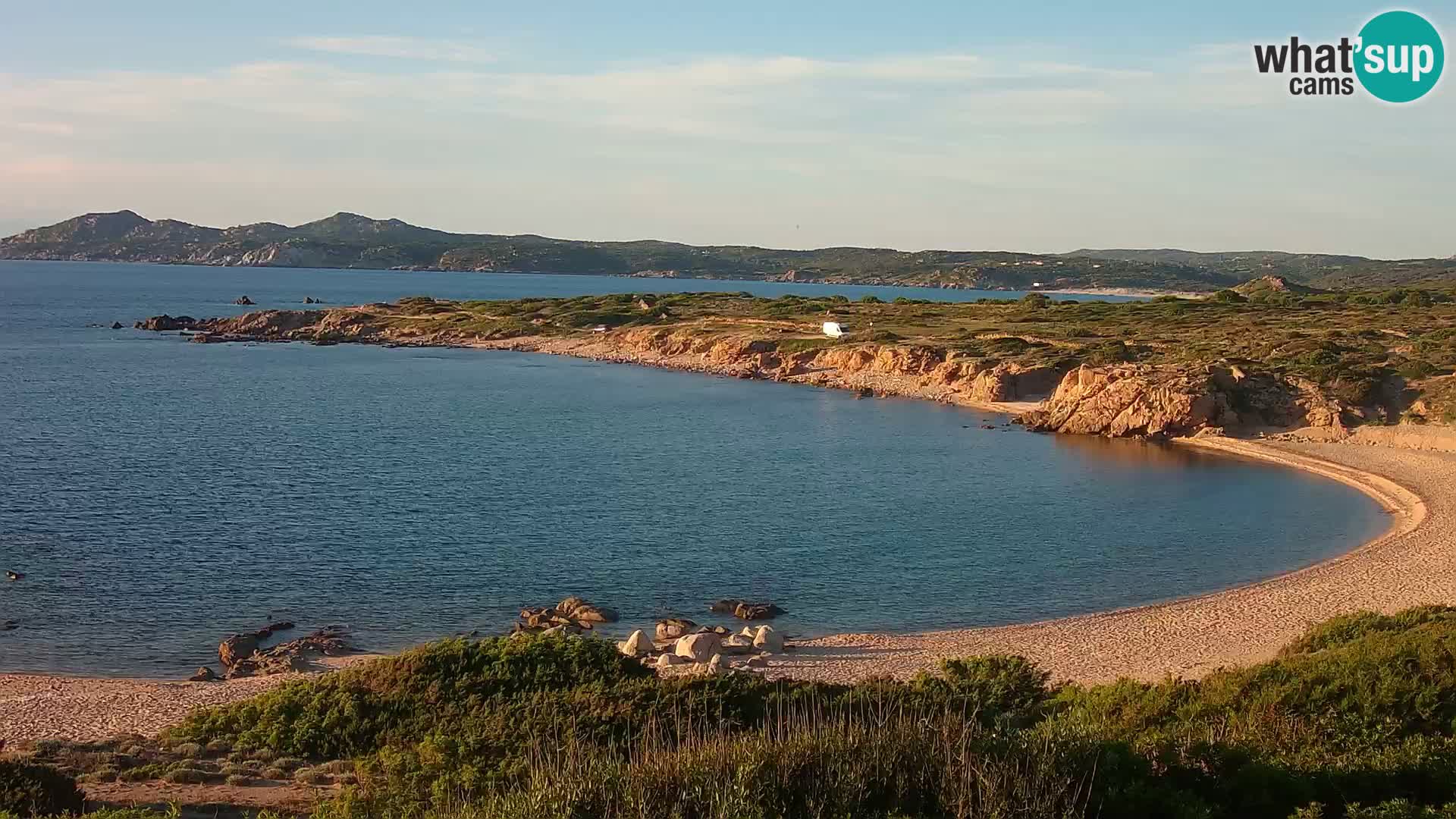 Live Webcam Strand Cala Pischina – Aglientu – Sardinien