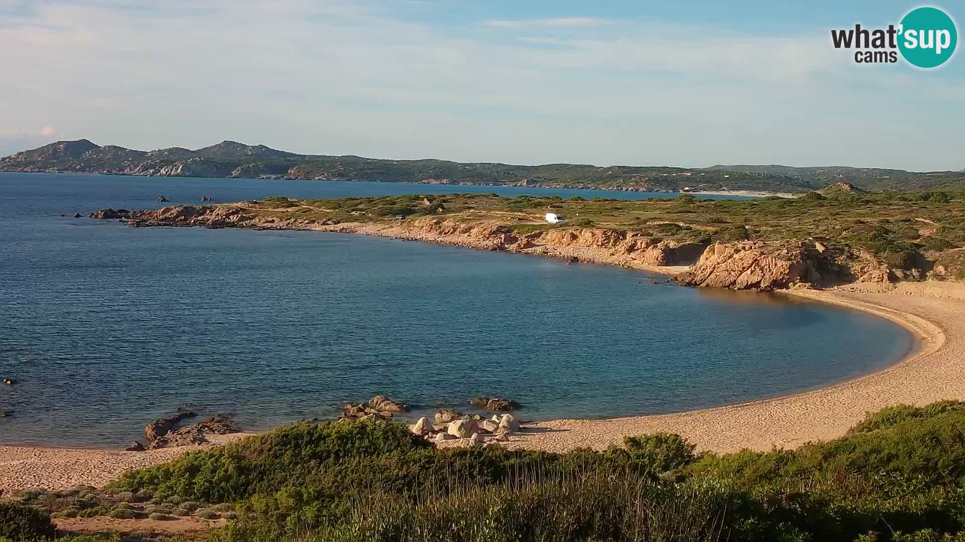 Live Webcam Strand Cala Pischina – Aglientu – Sardinien