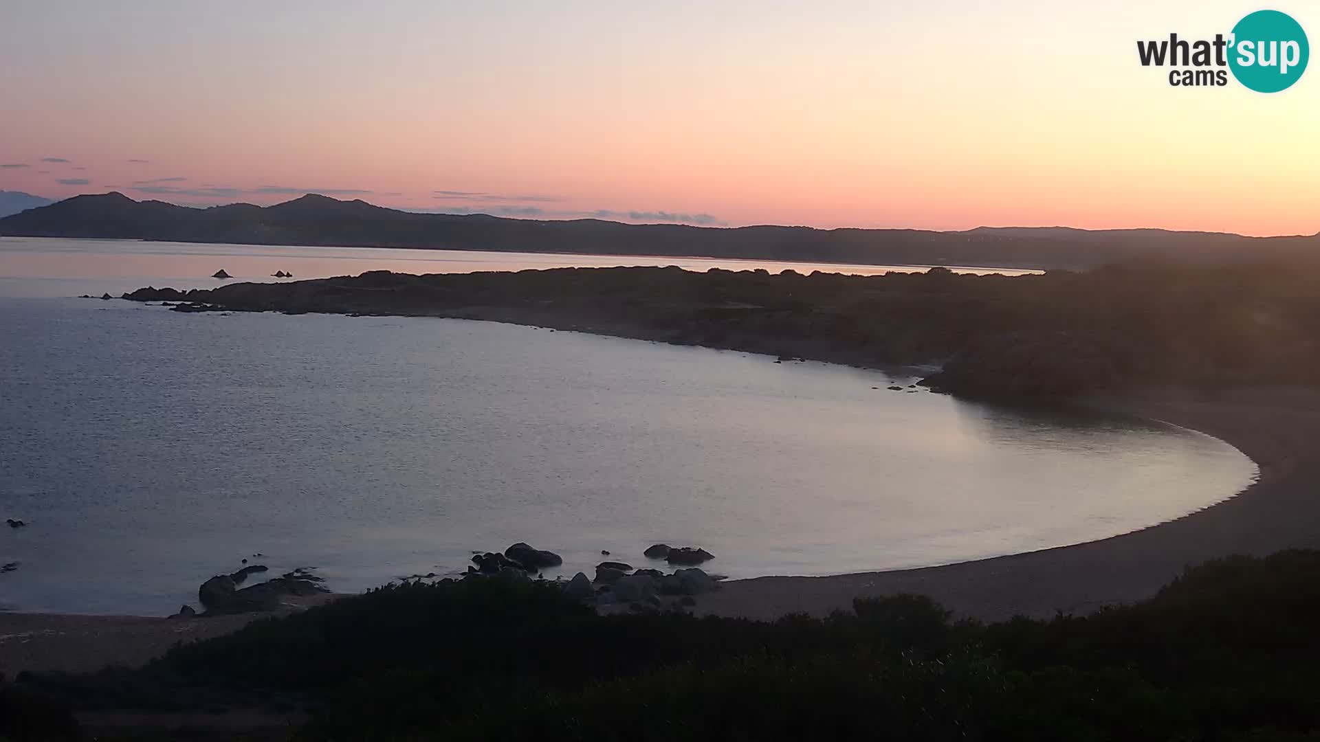 Live Webcam Strand Cala Pischina – Aglientu – Sardinien