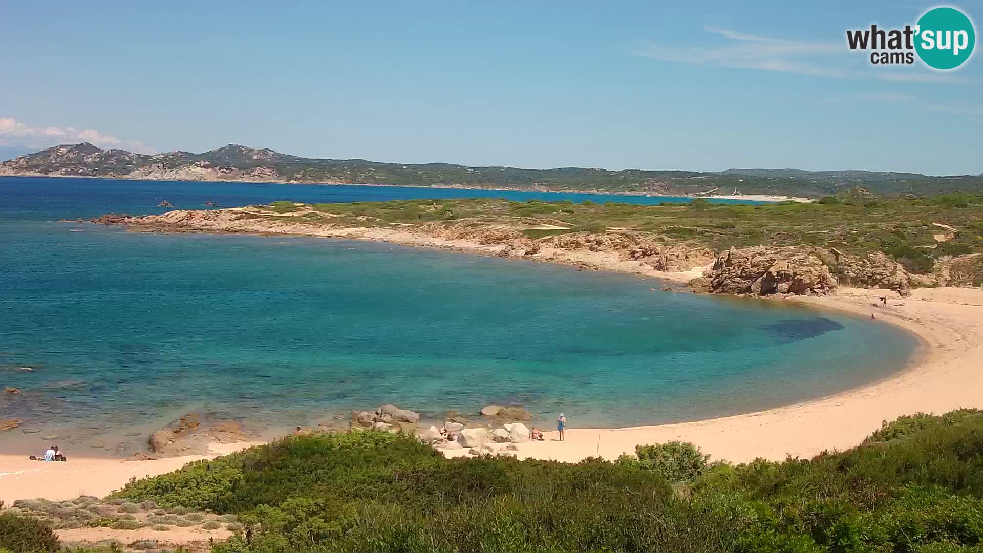 Live Webcam Strand Cala Pischina – Aglientu – Sardinien