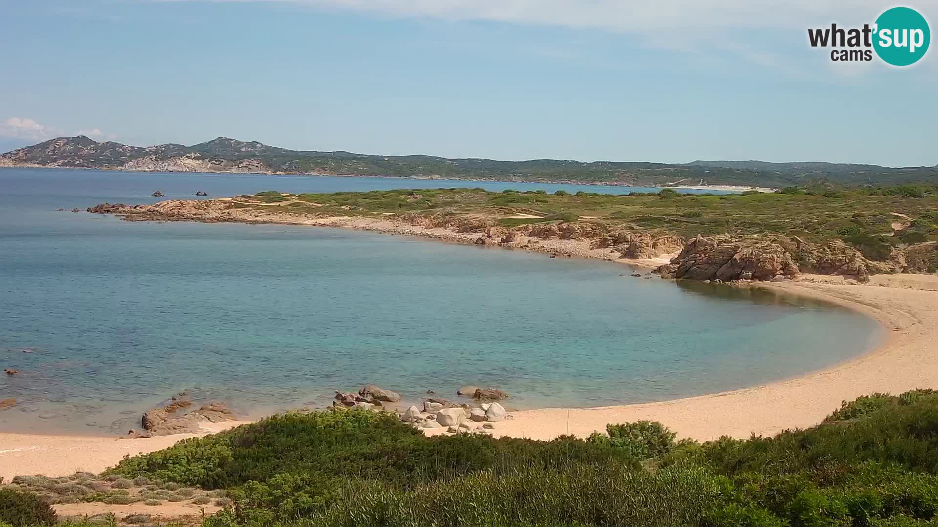 Webcam en direct Plage de Cala Pischina – Aglientu – Sardaigne