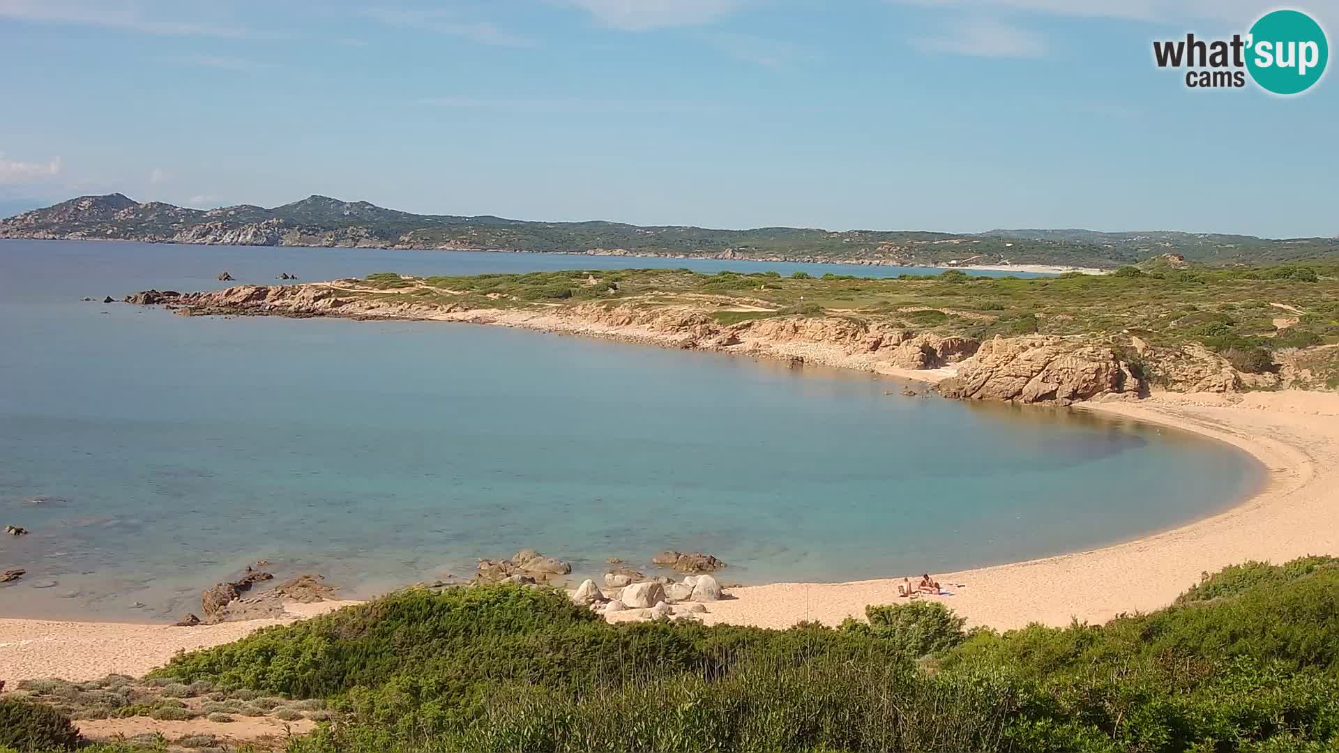 Live Webcam Strand Cala Pischina – Aglientu – Sardinien