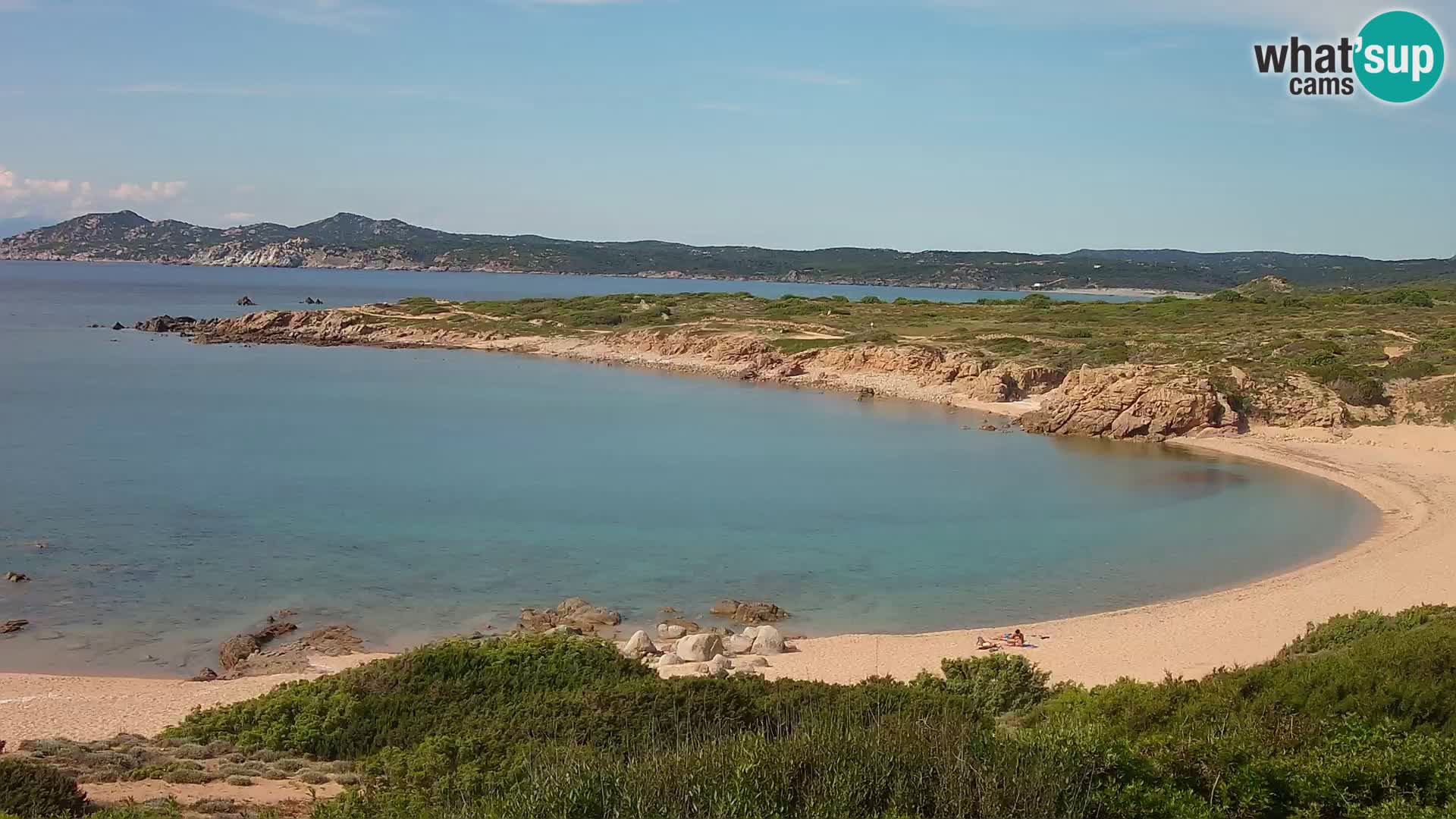 Webcam en direct Plage de Cala Pischina – Aglientu – Sardaigne