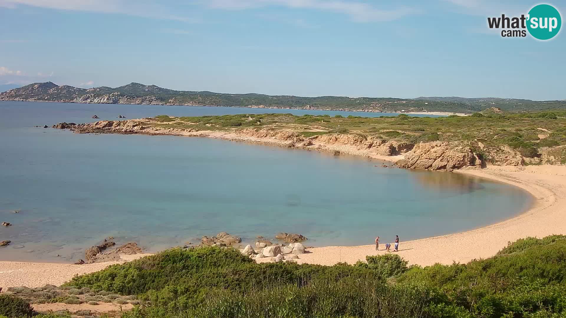 Web kamera uživo Cala Pischina plaža – Aglientu – Sardinija