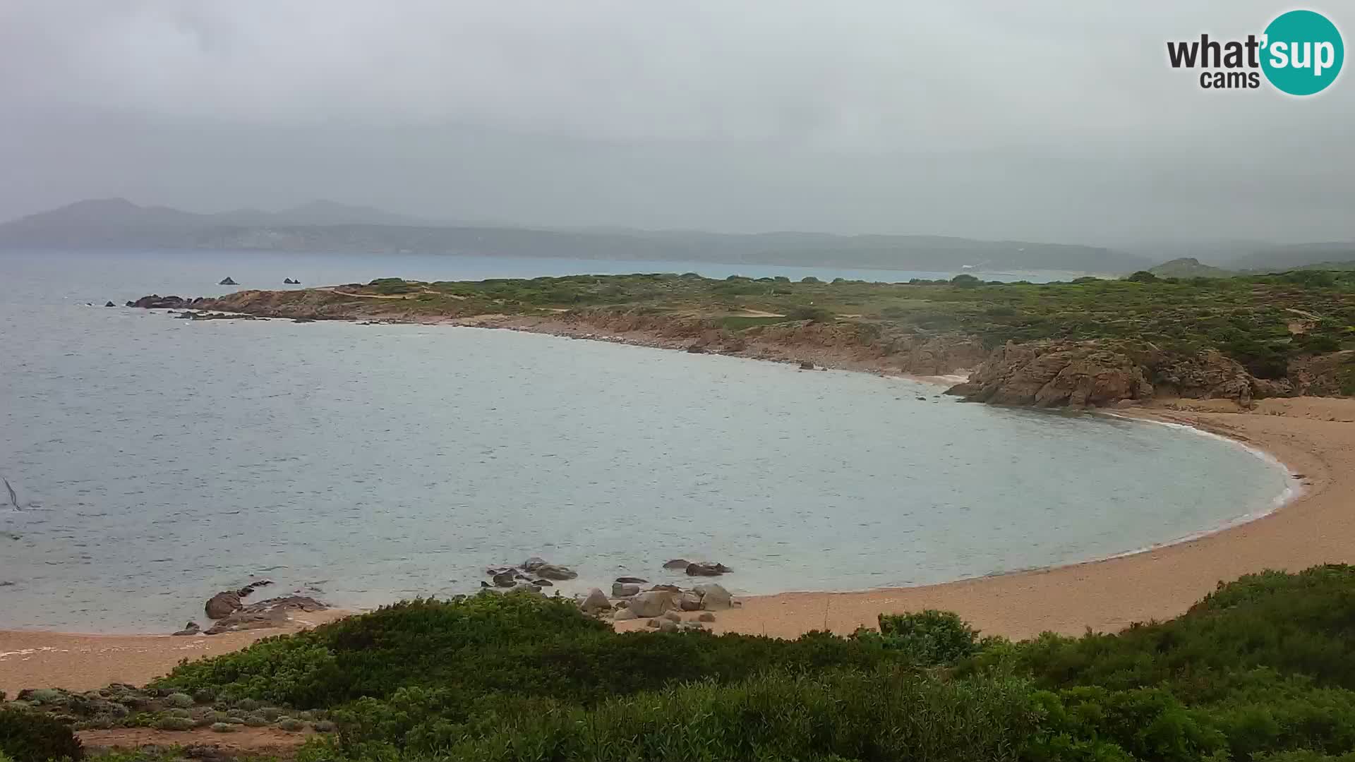 Live webcam Spiaggia di Cala Pischina – Aglientu – Sardegna