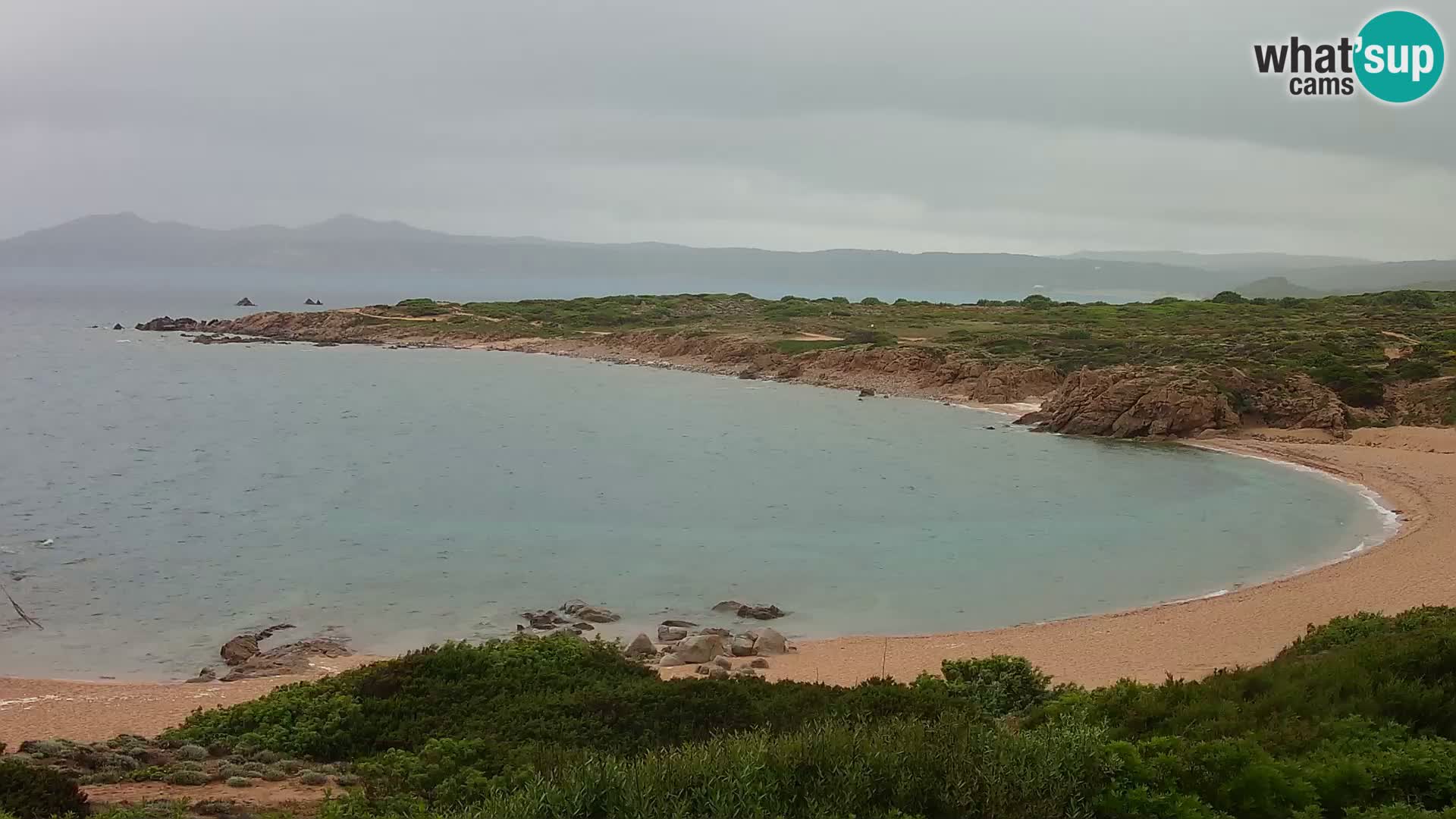 Live Webcam Strand Cala Pischina – Aglientu – Sardinien