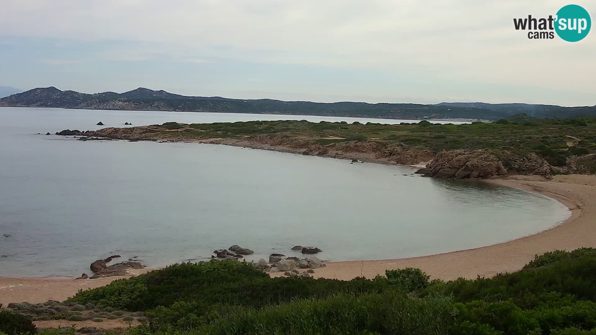 Webcam en direct Plage de Cala Pischina – Aglientu – Sardaigne