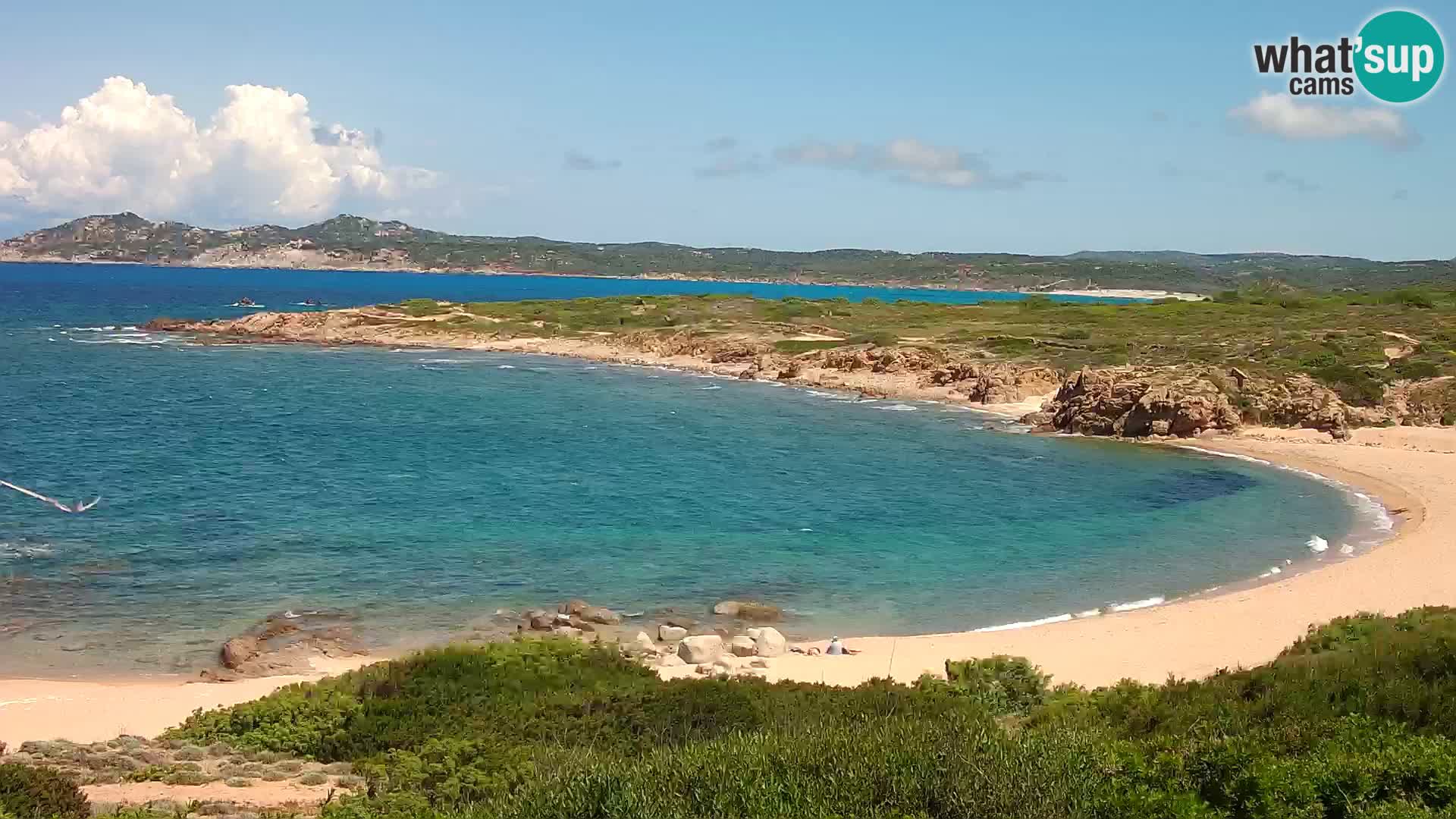 Live Webcam Strand Cala Pischina – Aglientu – Sardinien