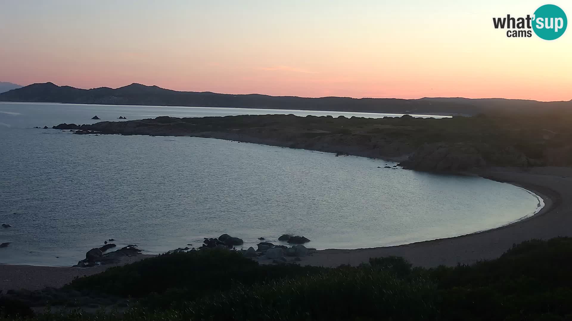 Live webcam Spiaggia di Cala Pischina – Aglientu – Sardegna