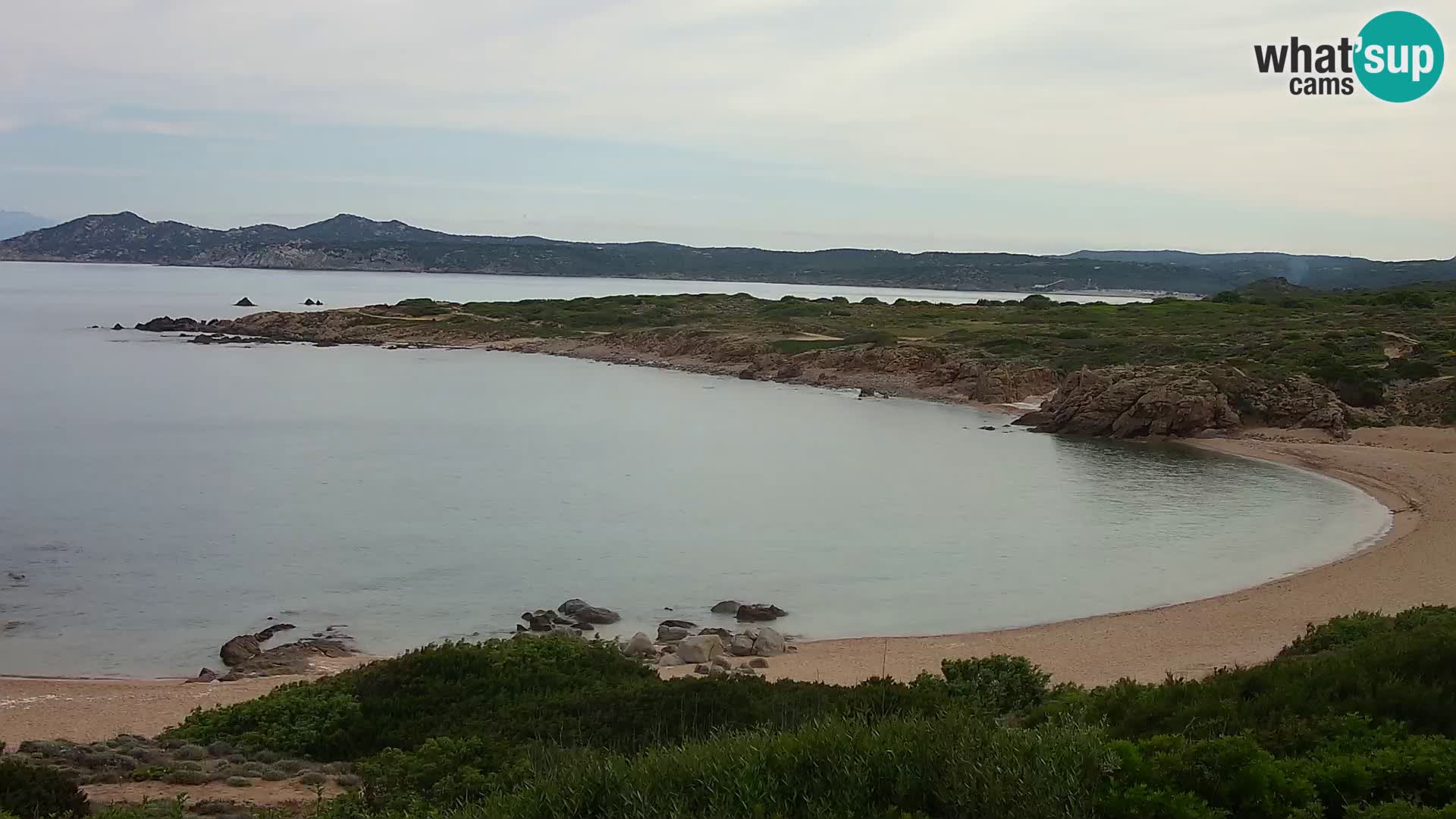 Live Webcam Strand Cala Pischina – Aglientu – Sardinien