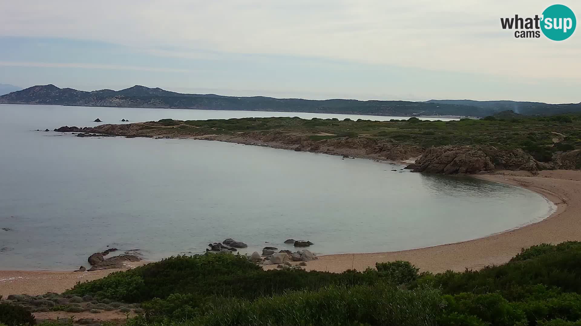 Live Webcam Strand Cala Pischina – Aglientu – Sardinien