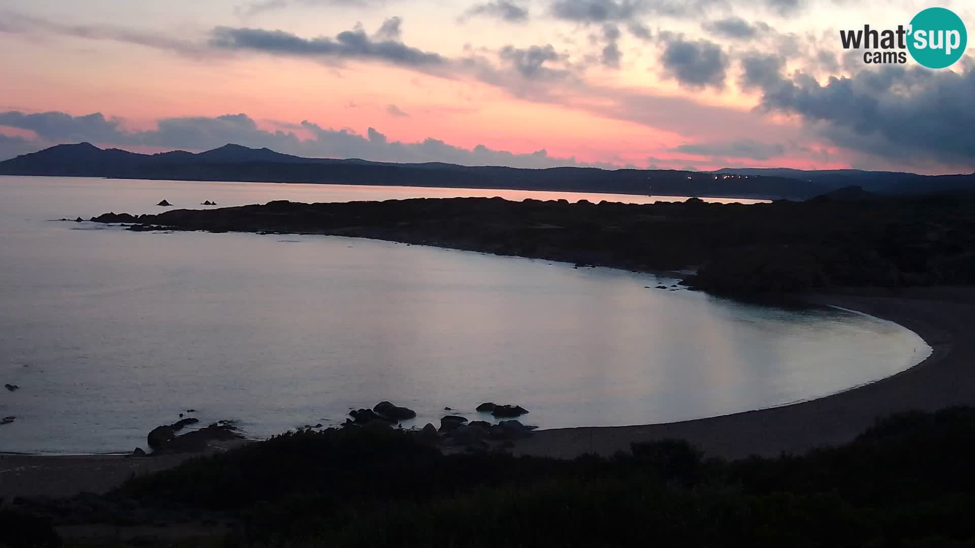 Web kamera uživo Cala Pischina plaža – Aglientu – Sardinija