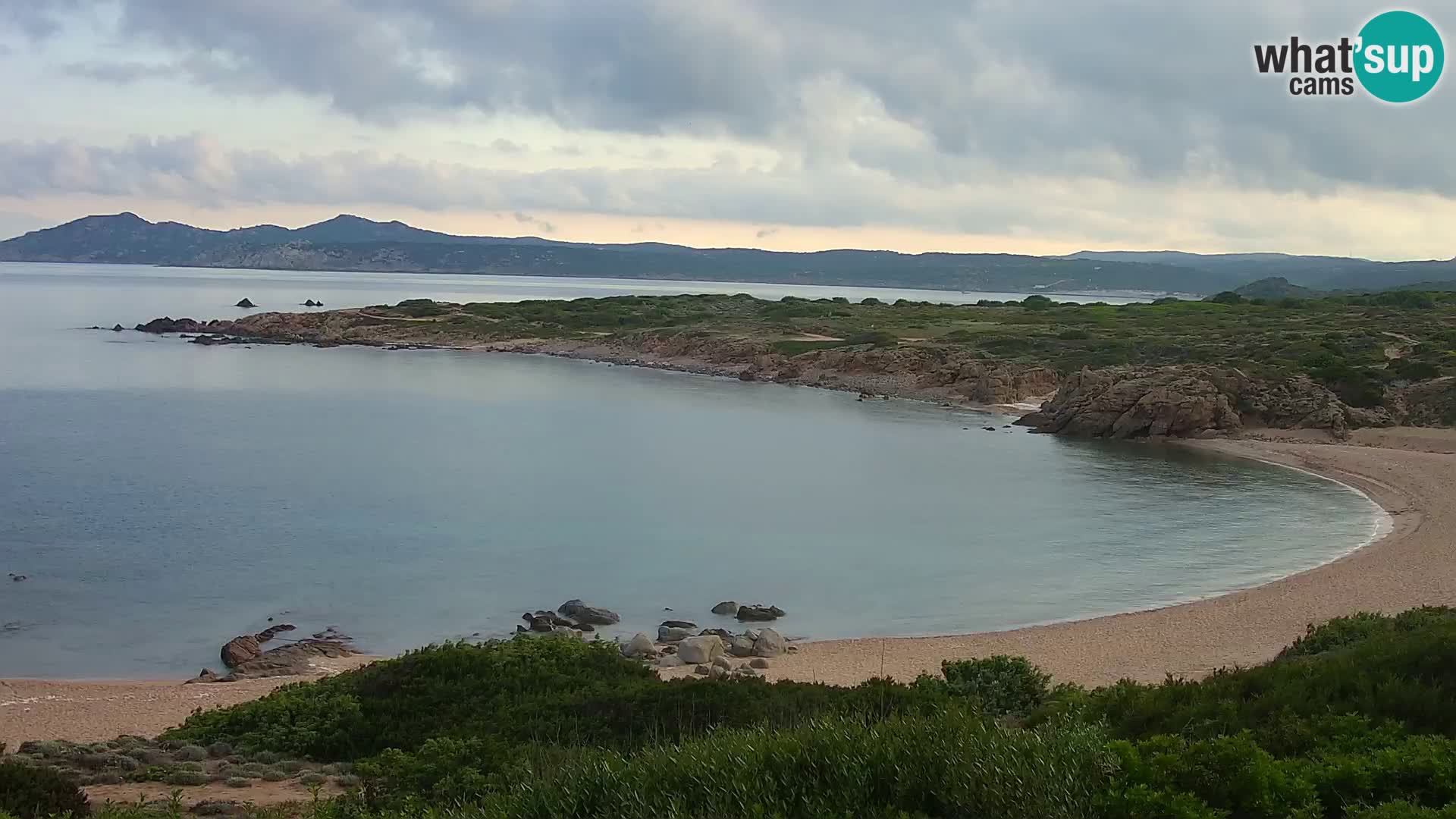 Webcam en direct Plage de Cala Pischina – Aglientu – Sardaigne