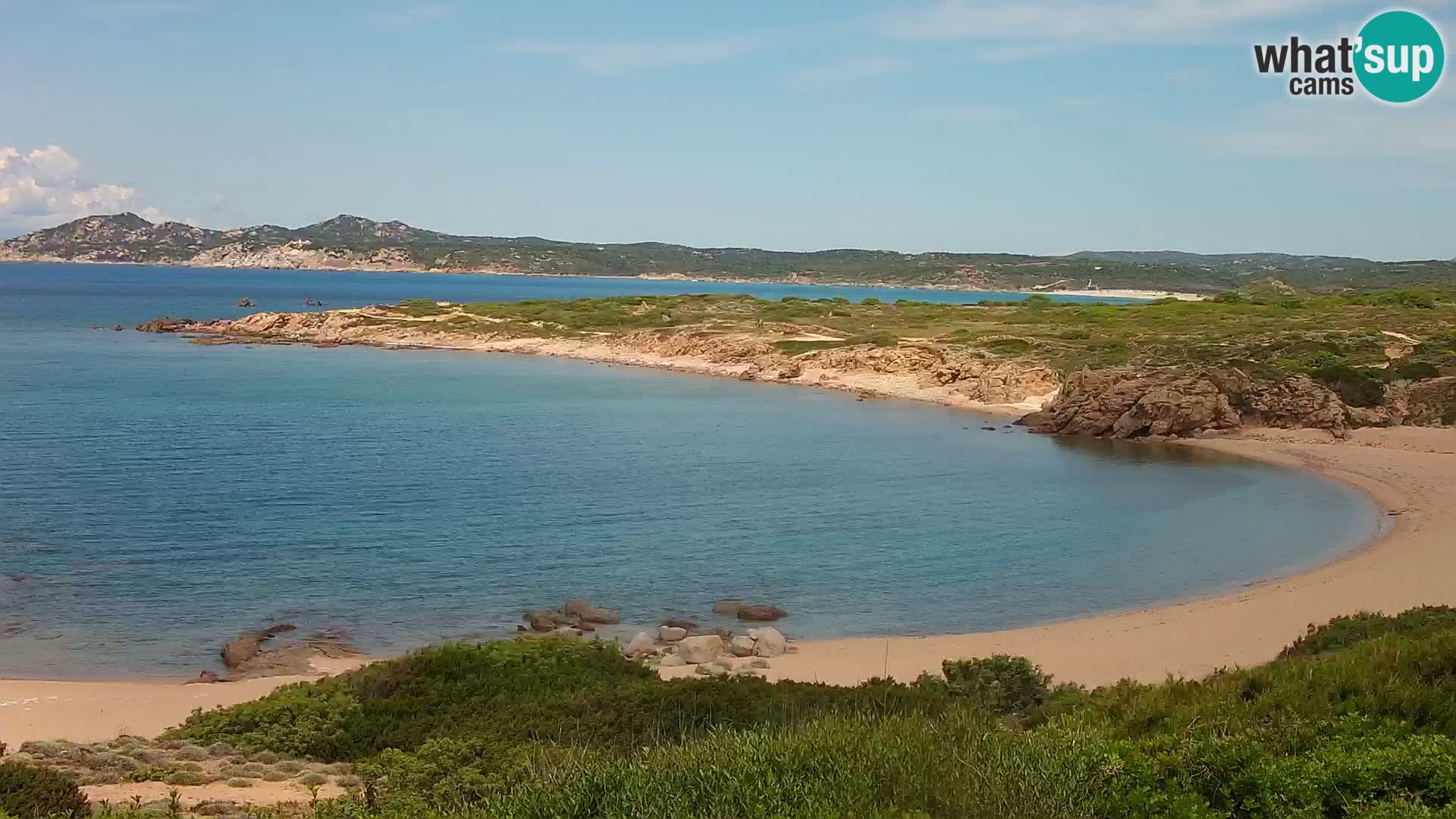 Live Webcam Strand Cala Pischina – Aglientu – Sardinien