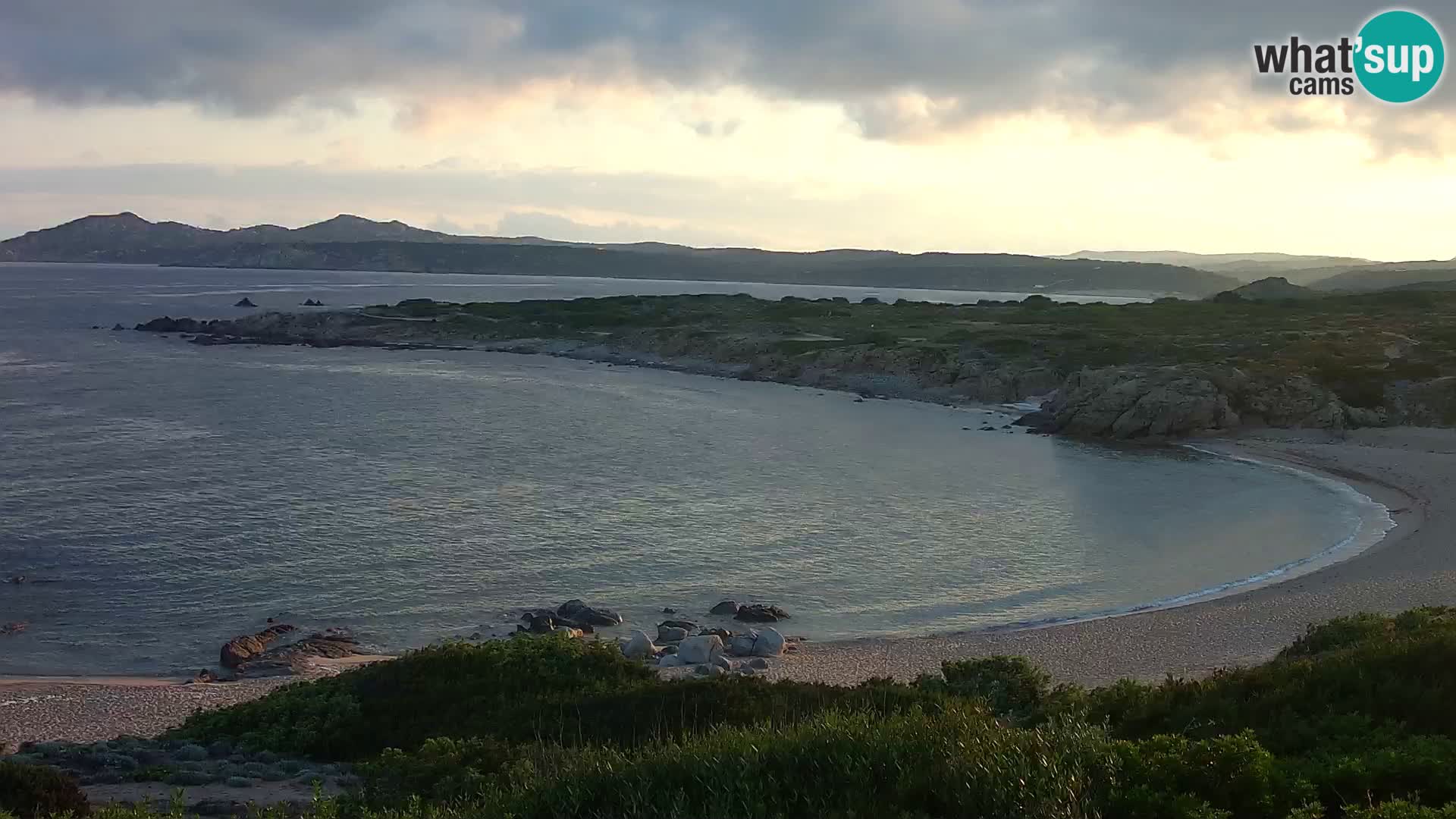 Live webcam Spiaggia di Cala Pischina – Aglientu – Sardegna