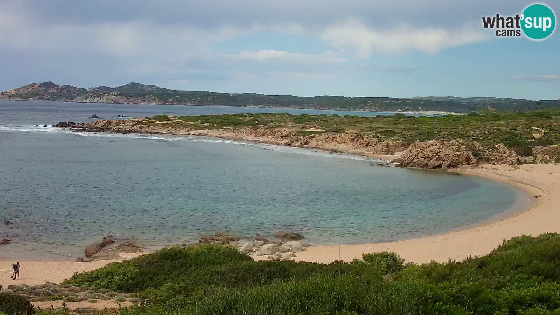 Webcam en direct Plage de Cala Pischina – Aglientu – Sardaigne