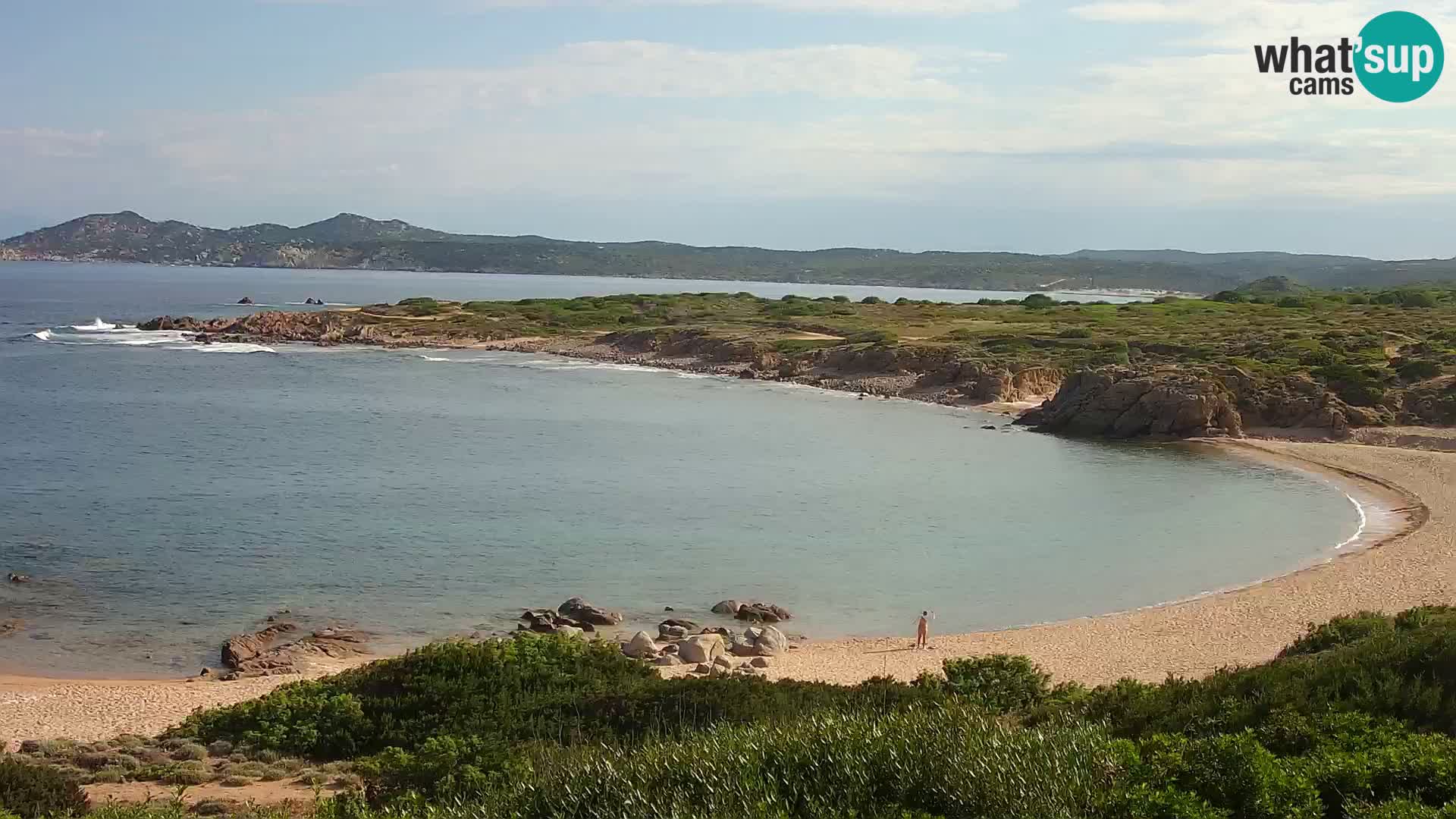 Live webcam Spiaggia di Cala Pischina – Aglientu – Sardegna