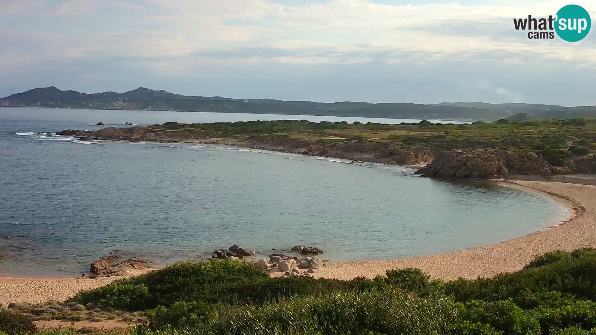 Live Webcam Strand Cala Pischina – Aglientu – Sardinien