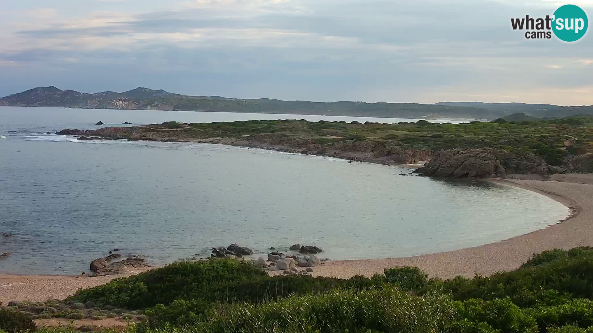 Live Webcam Strand Cala Pischina – Aglientu – Sardinien
