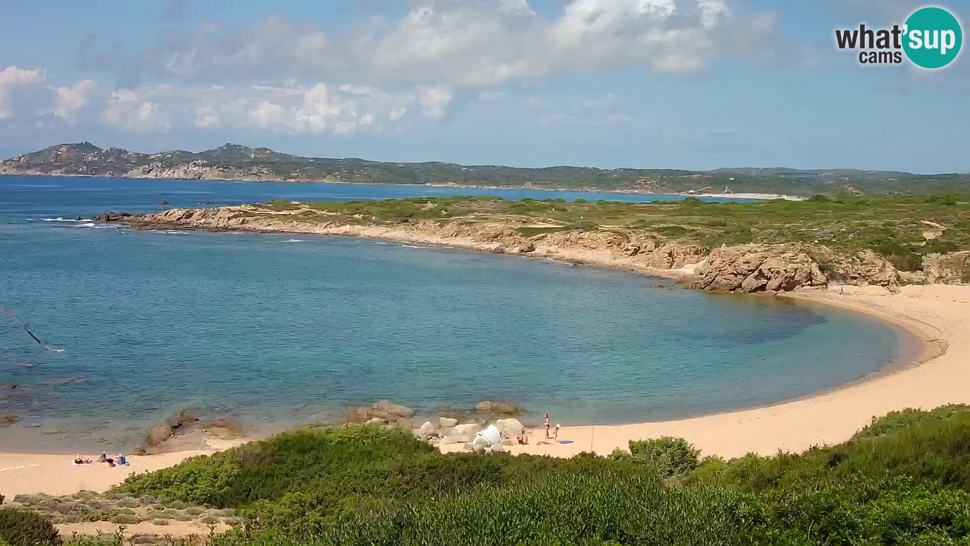 Webcam en direct Plage de Cala Pischina – Aglientu – Sardaigne