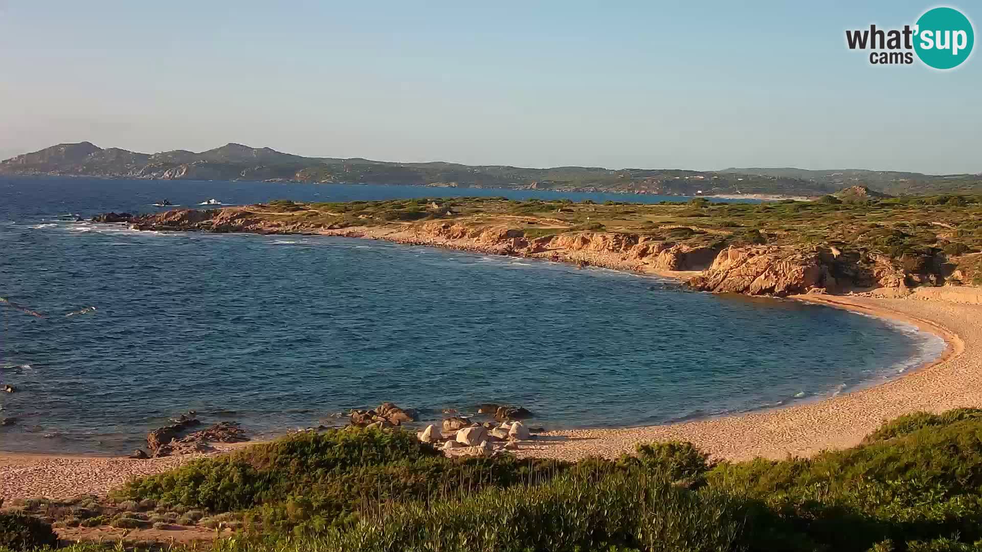 Live webcam Spiaggia di Cala Pischina – Aglientu – Sardegna