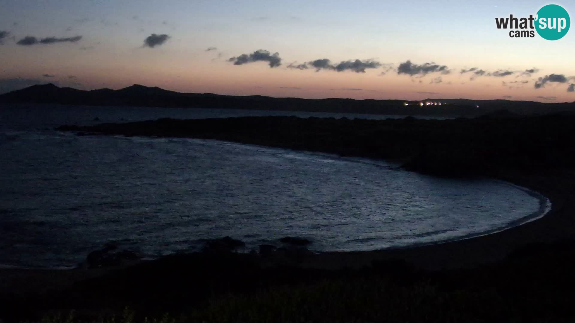 Live webcam Cala Pischina beach – Aglientu – Sardinia