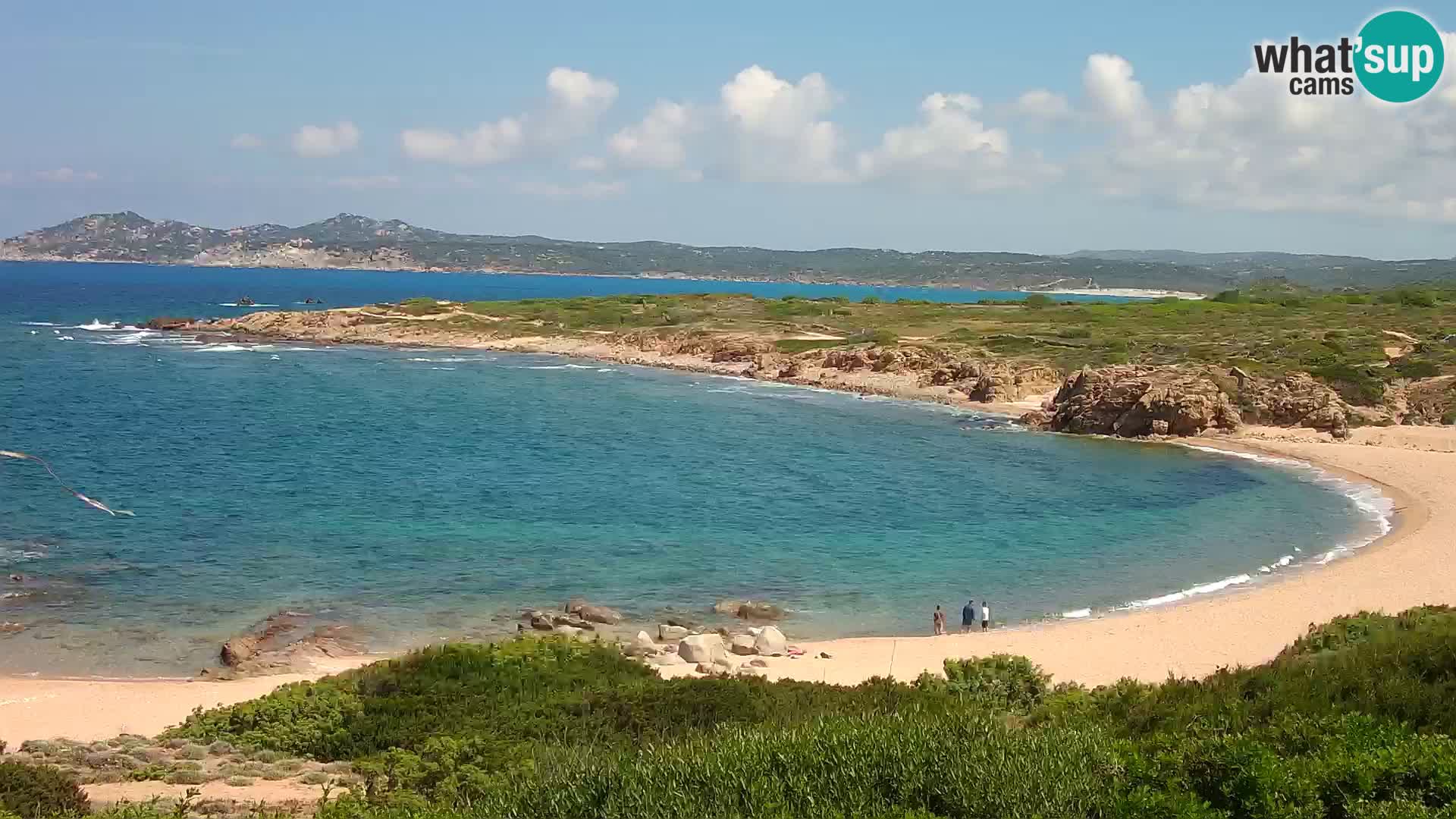 Web kamera uživo Cala Pischina plaža – Aglientu – Sardinija