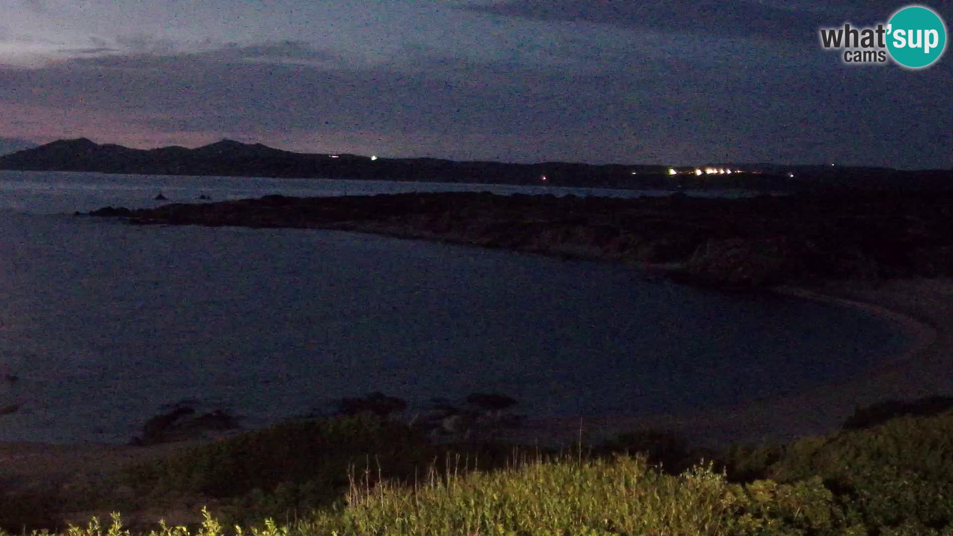 Live webcam Cala Pischina beach – Aglientu – Sardinia