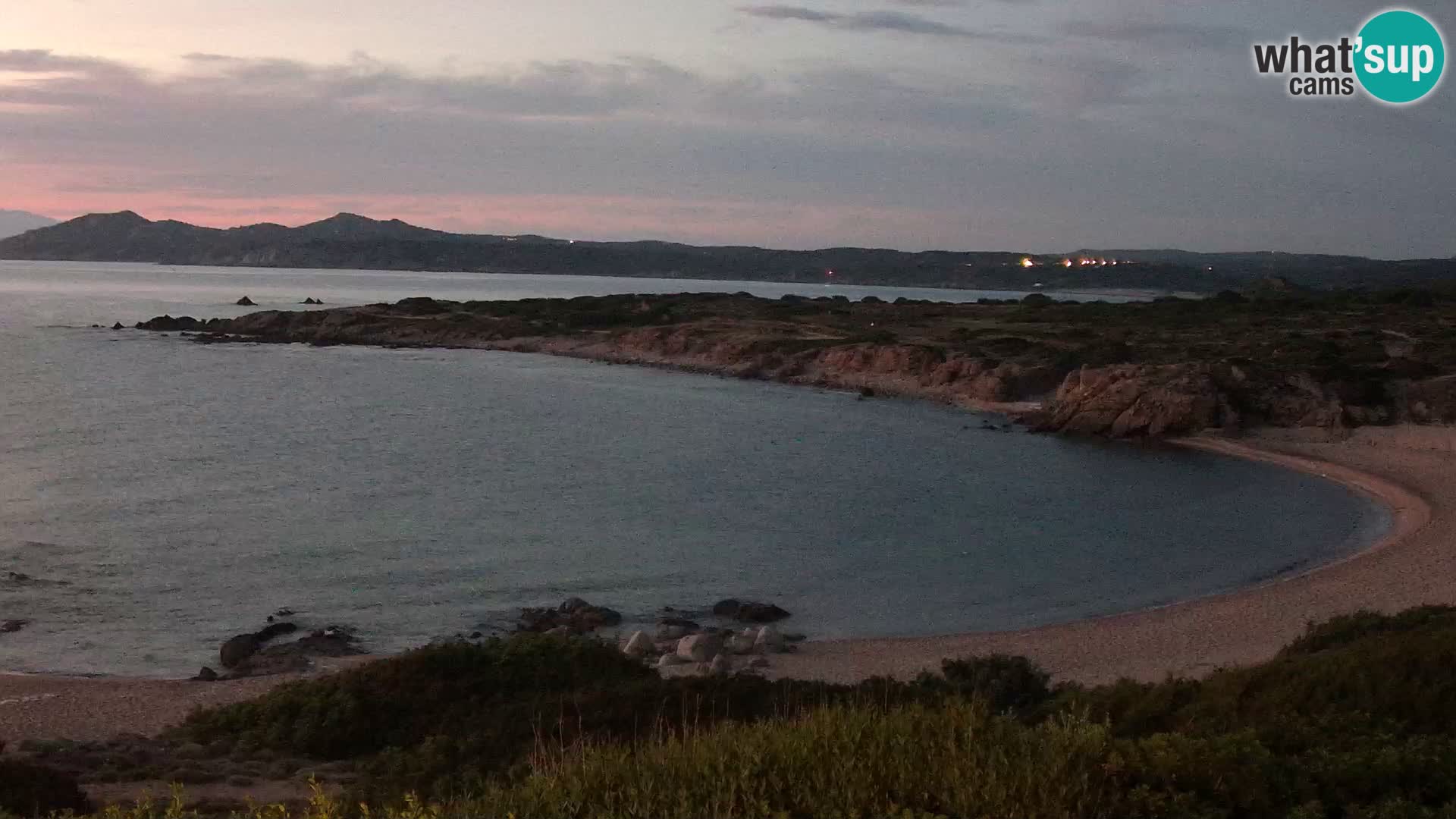 Live webcam Spiaggia di Cala Pischina – Aglientu – Sardegna