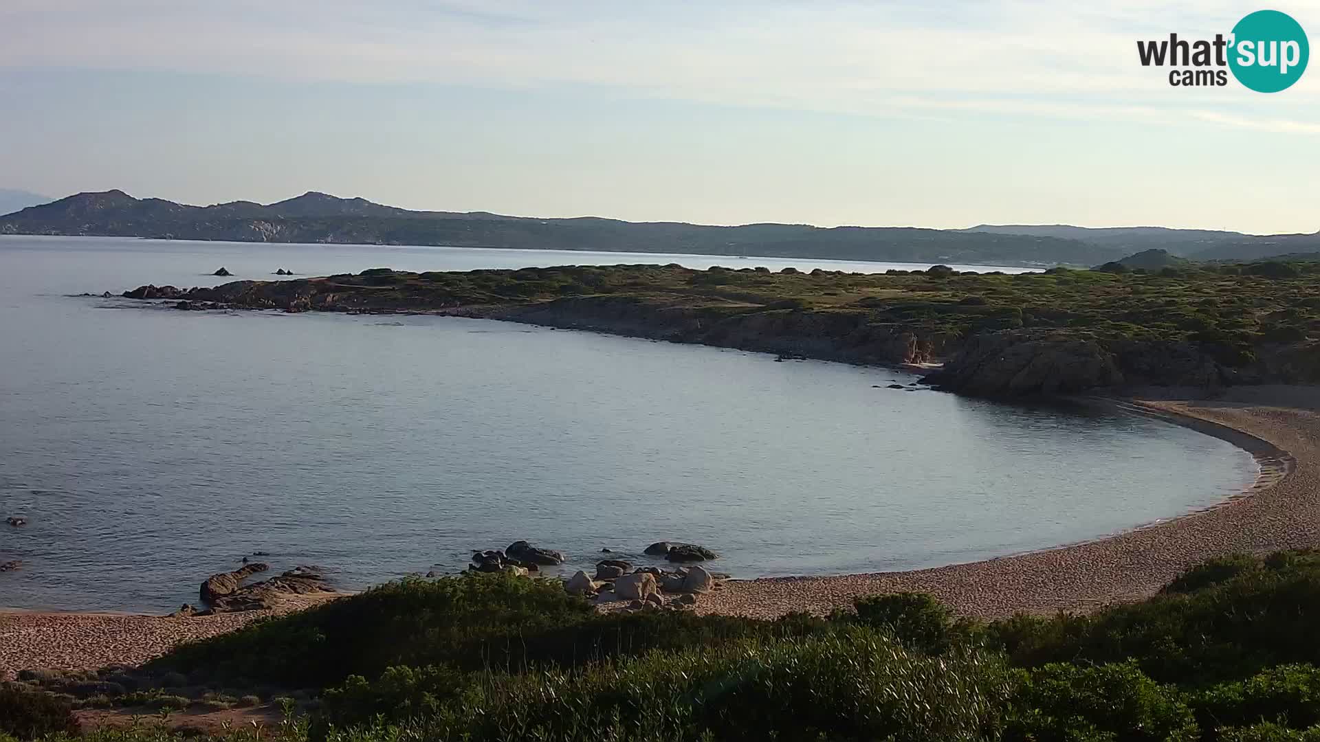 Webcam en direct Plage de Cala Pischina – Aglientu – Sardaigne