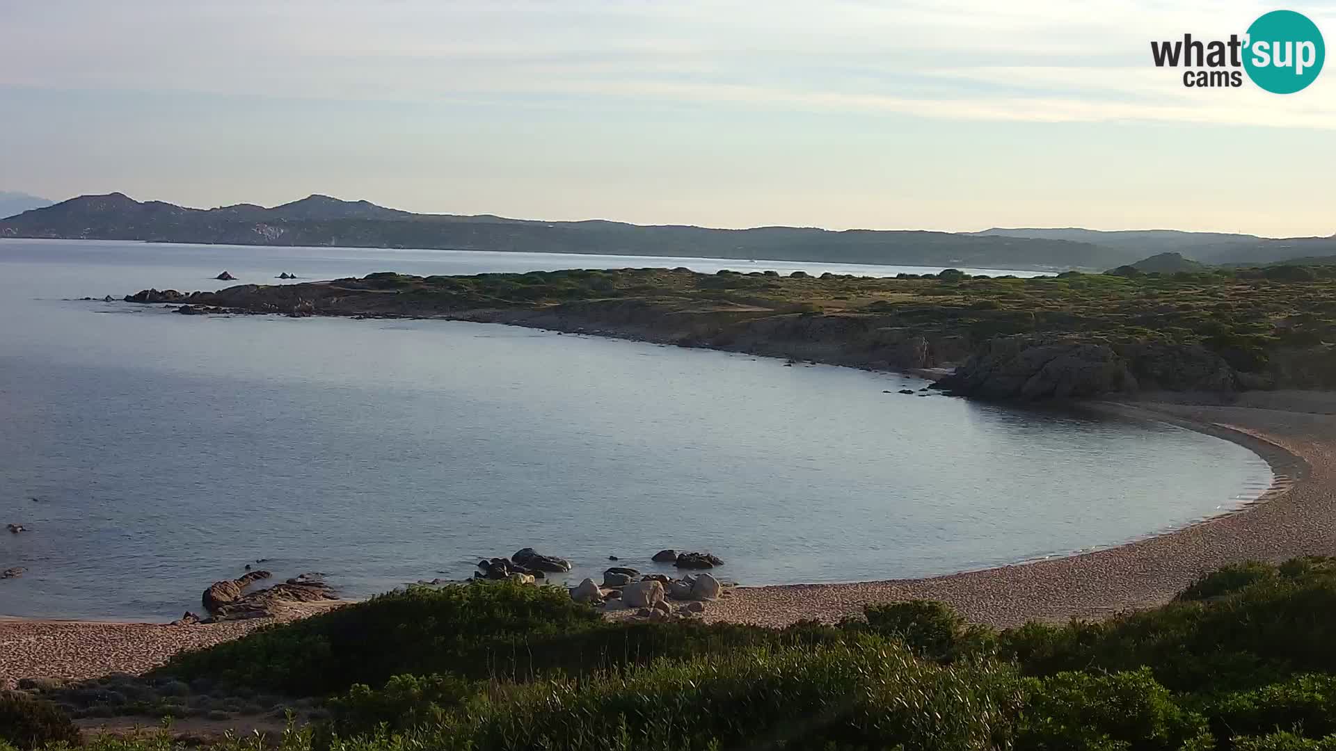 Live webcam Spiaggia di Cala Pischina – Aglientu – Sardegna