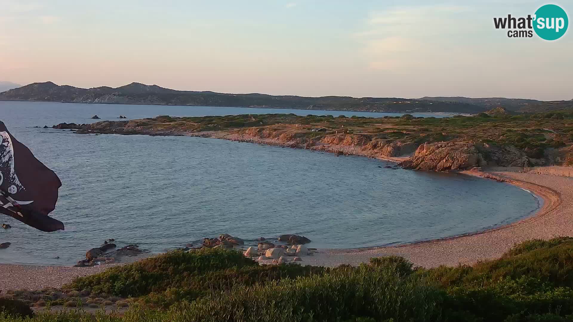 Live webcam Spiaggia di Cala Pischina – Aglientu – Sardegna
