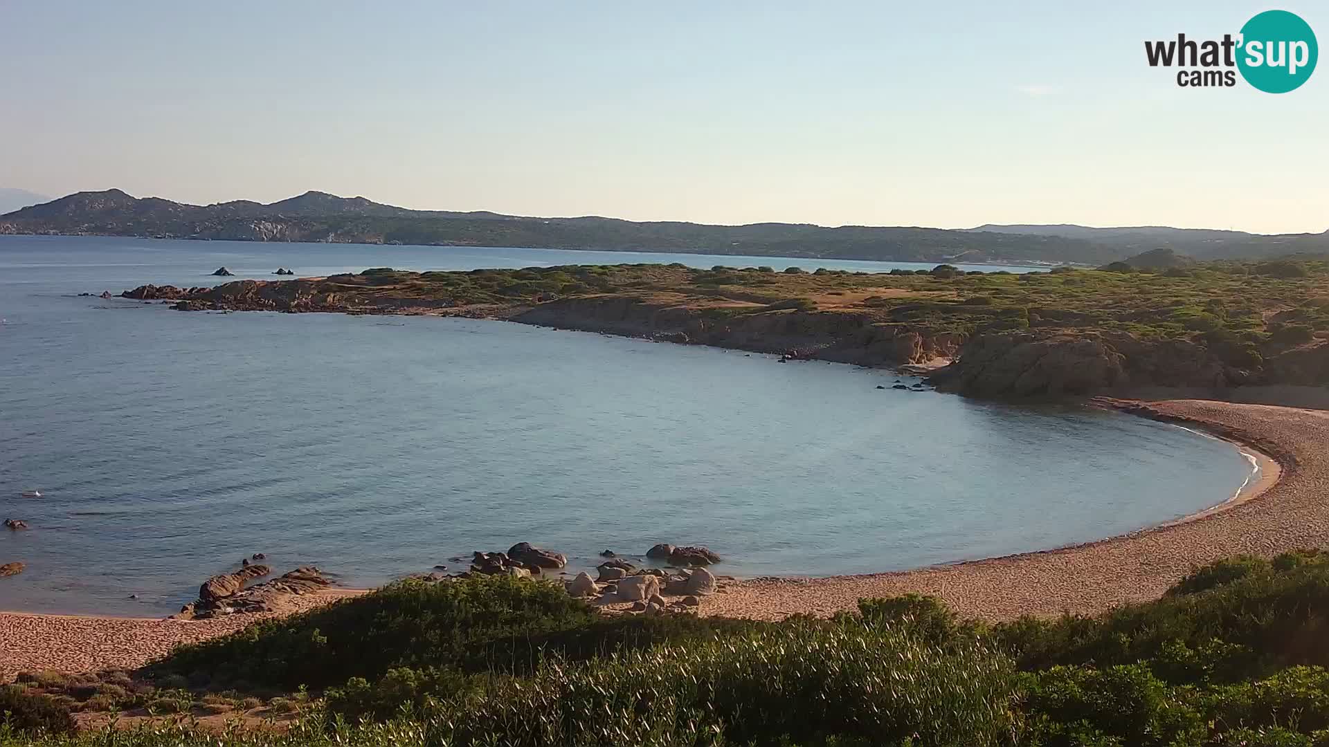 Live Webcam Strand Cala Pischina – Aglientu – Sardinien