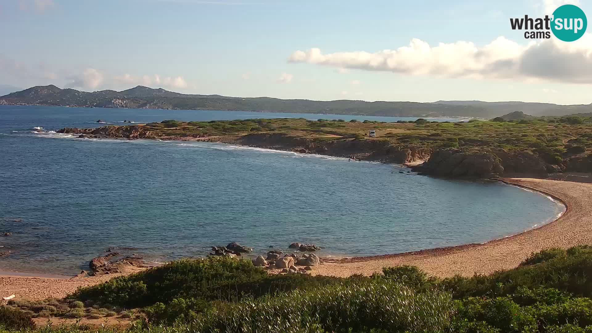 Live webcam Spiaggia di Cala Pischina – Aglientu – Sardegna