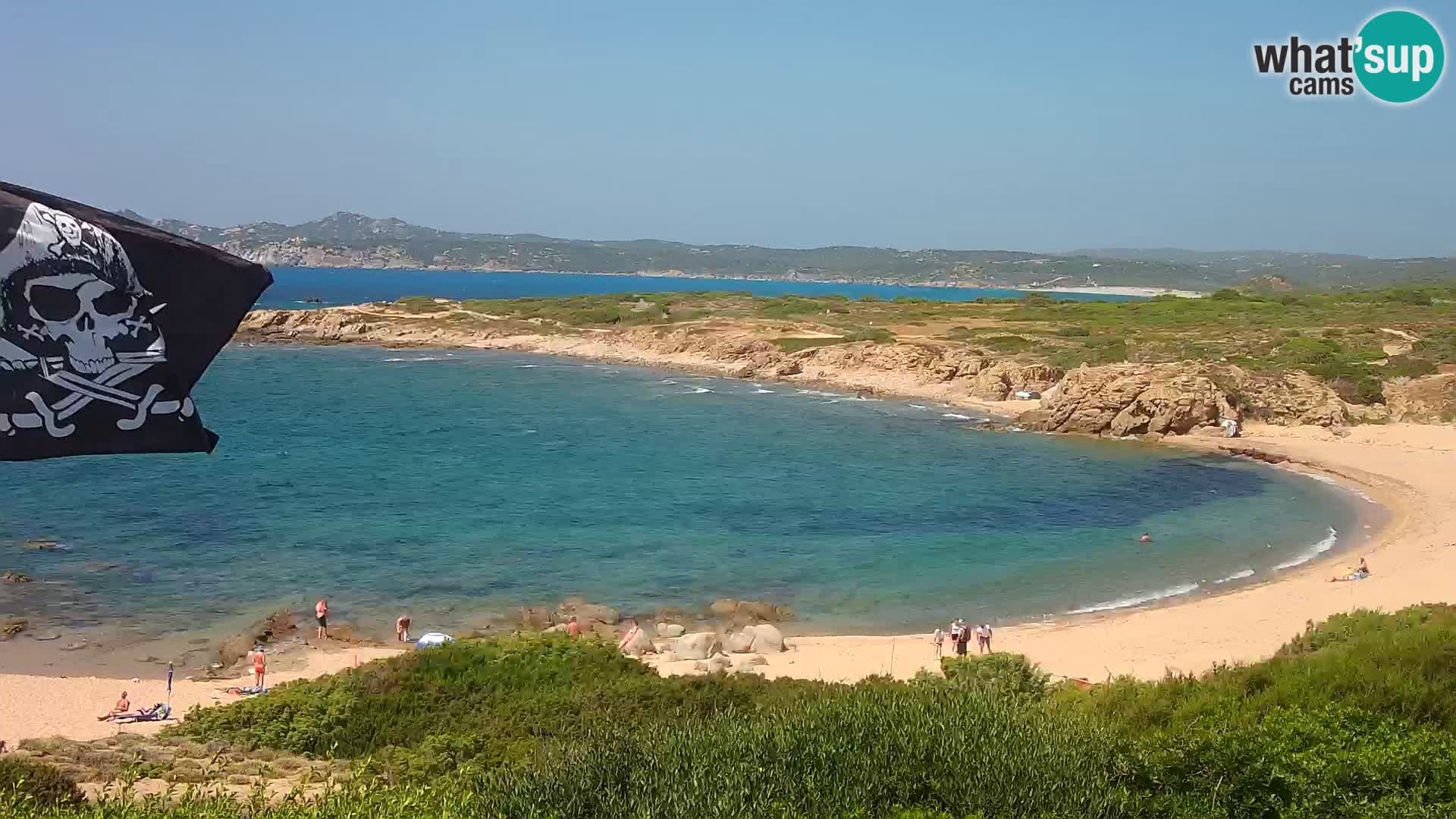 Live Webcam Strand Cala Pischina – Aglientu – Sardinien