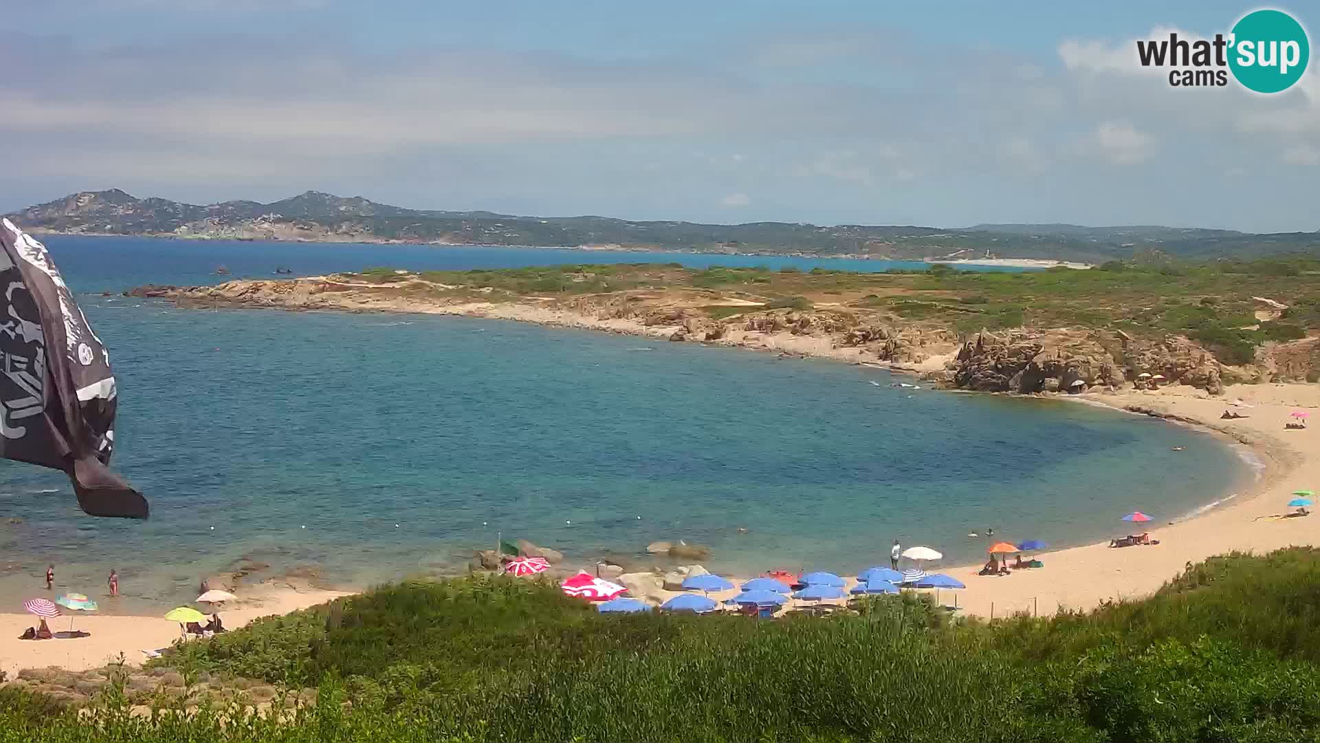 Live webcam Spiaggia di Cala Pischina – Aglientu – Sardegna