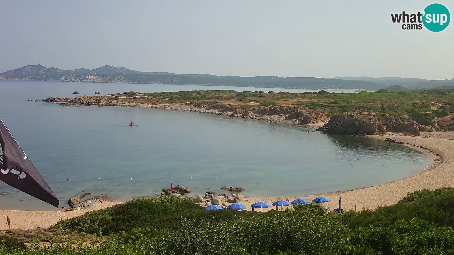 Live webcam Spiaggia di Cala Pischina – Aglientu – Sardegna