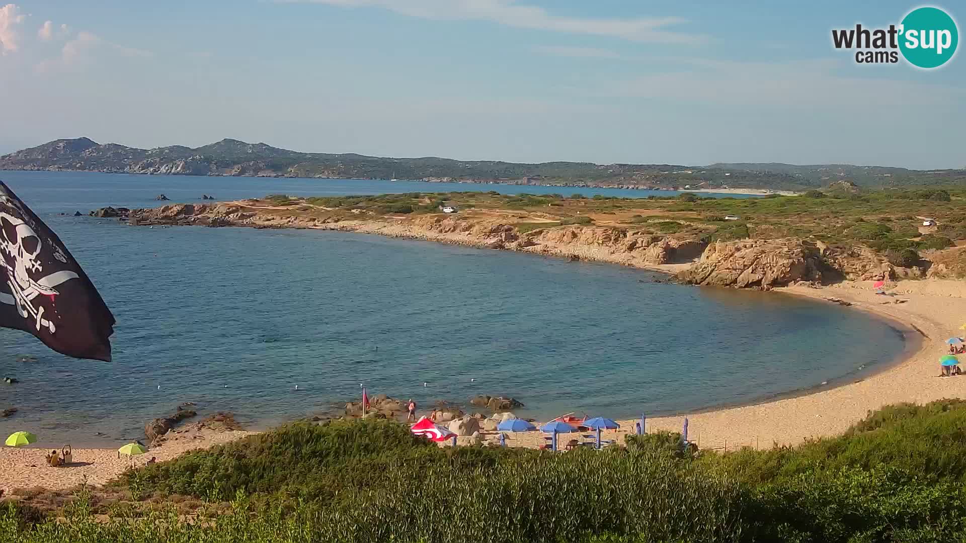 Live webcam Spiaggia di Cala Pischina – Aglientu – Sardegna