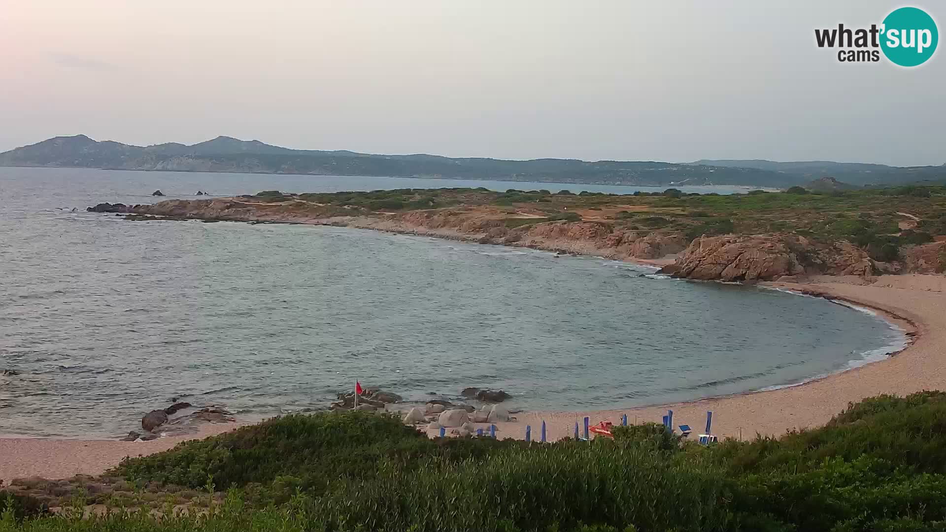 Live webcam Spiaggia di Cala Pischina – Aglientu – Sardegna