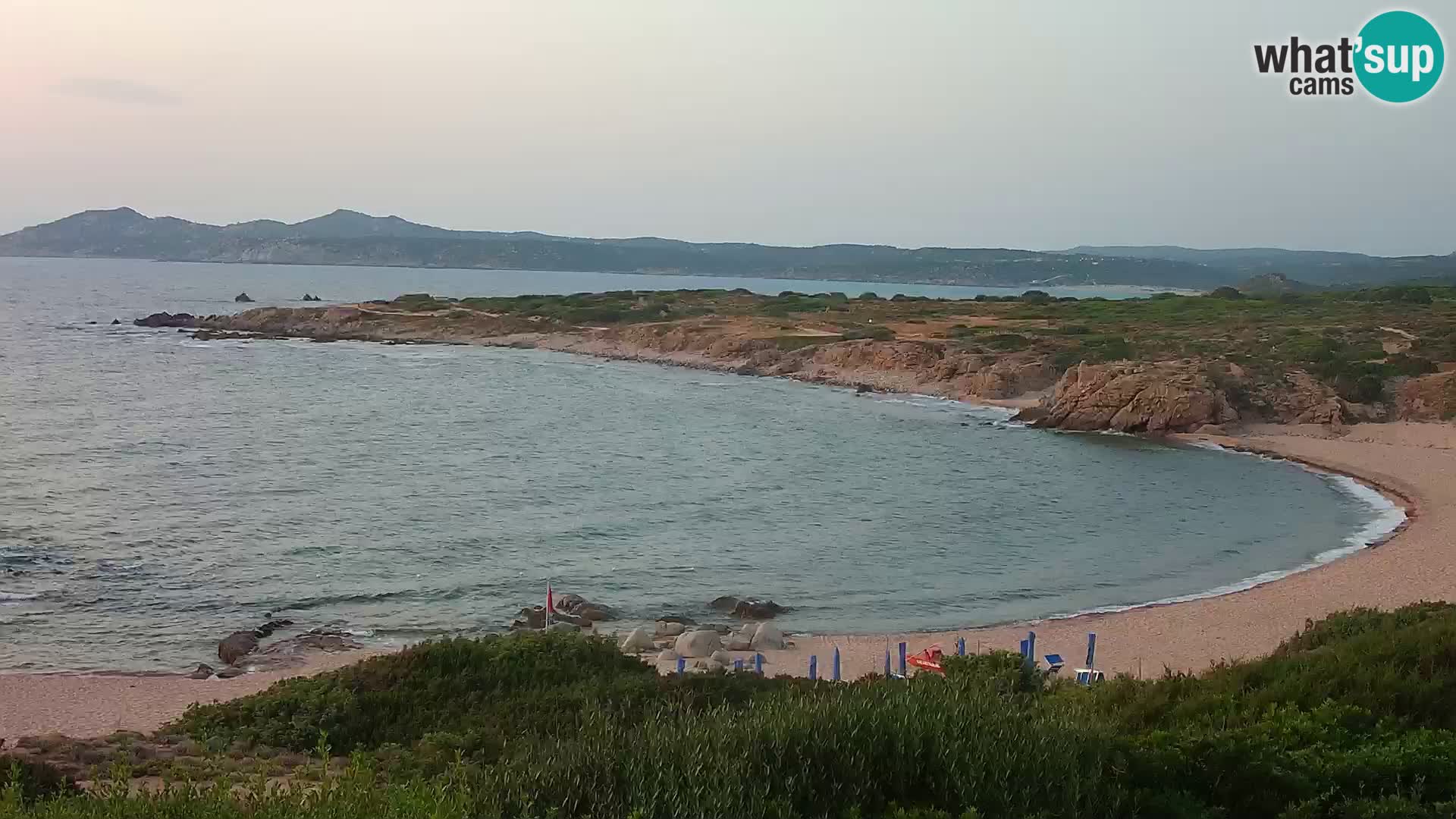 Webcam en direct Plage de Cala Pischina – Aglientu – Sardaigne