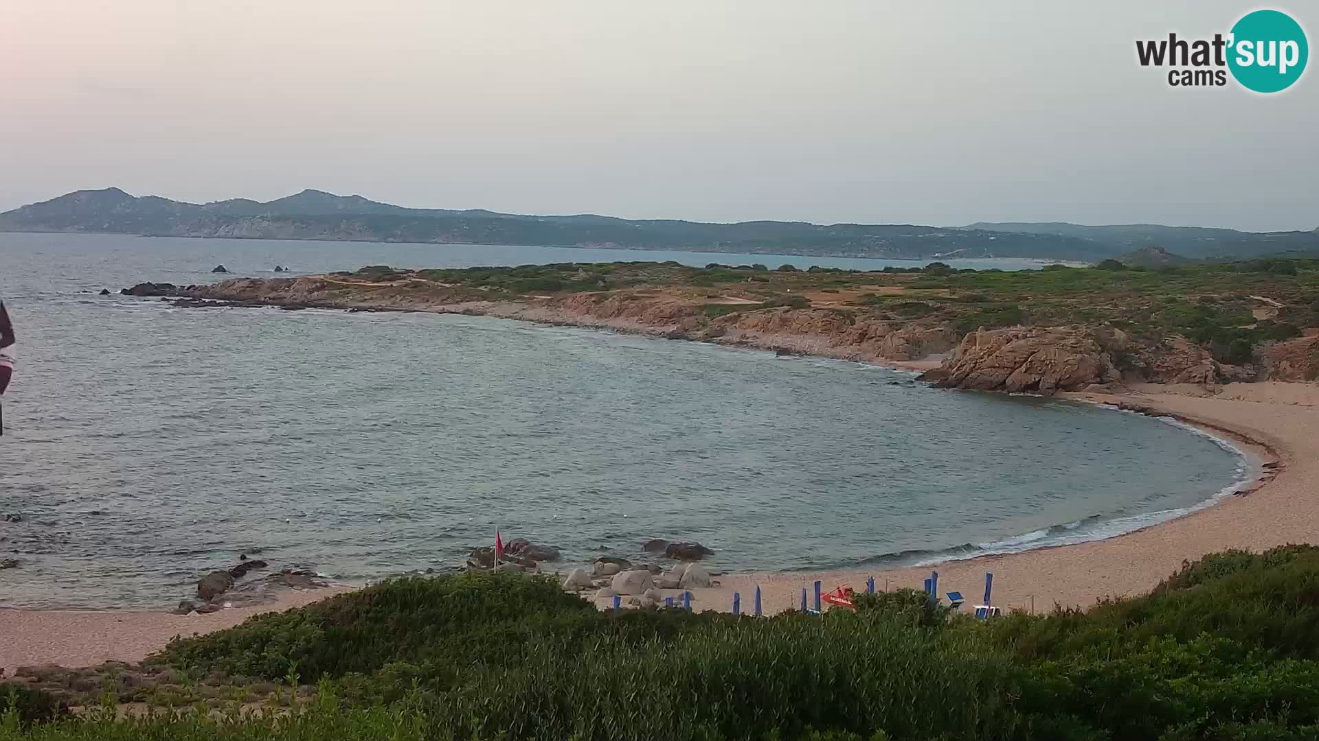 Live webcam Spiaggia di Cala Pischina – Aglientu – Sardegna