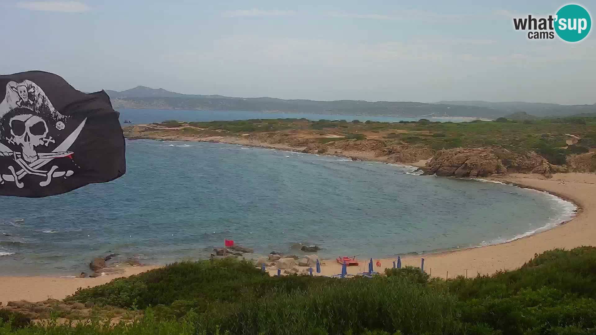 Live Webcam Strand Cala Pischina – Aglientu – Sardinien