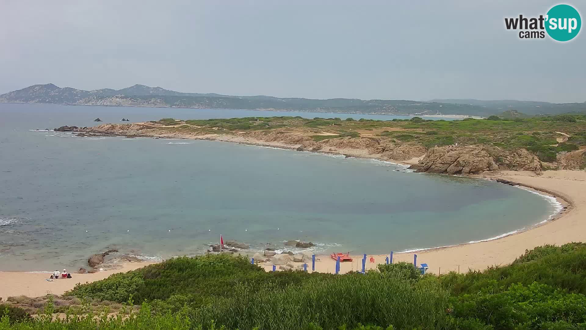 Live Webcam Strand Cala Pischina – Aglientu – Sardinien