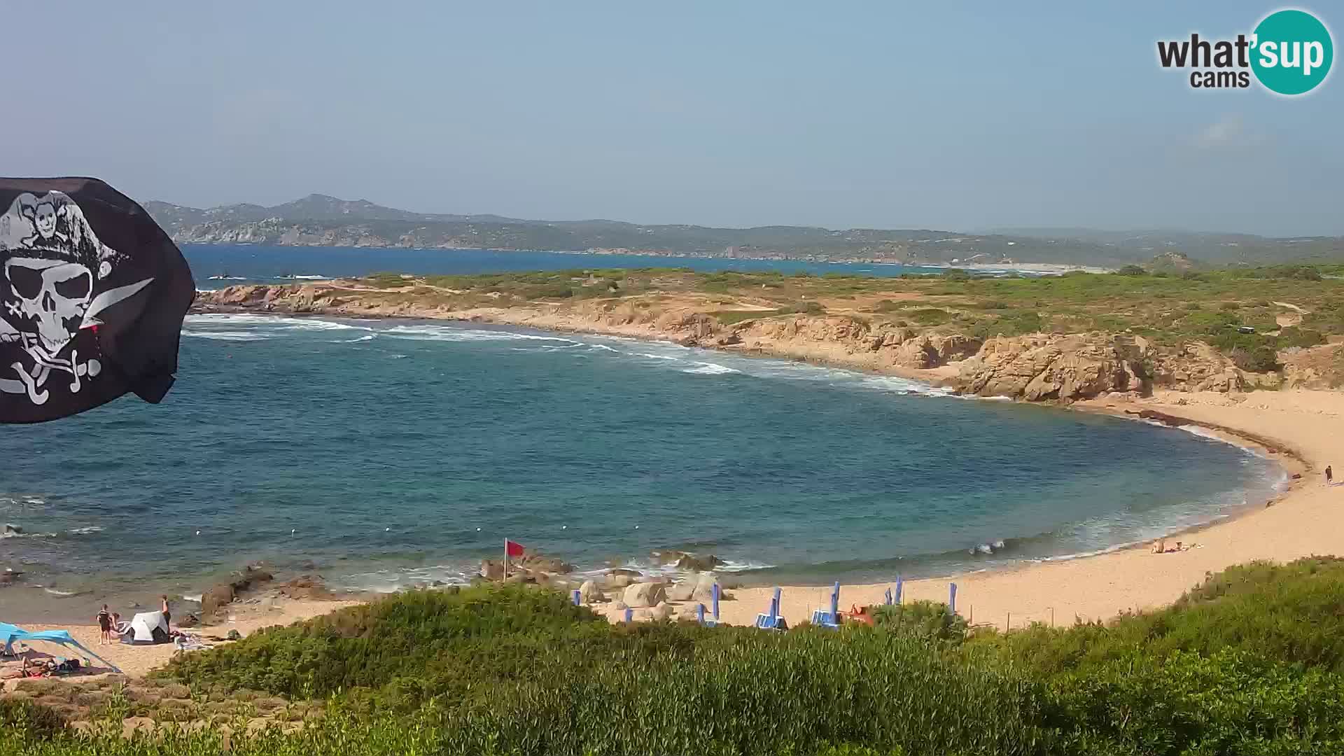 Live webcam Spiaggia di Cala Pischina – Aglientu – Sardegna