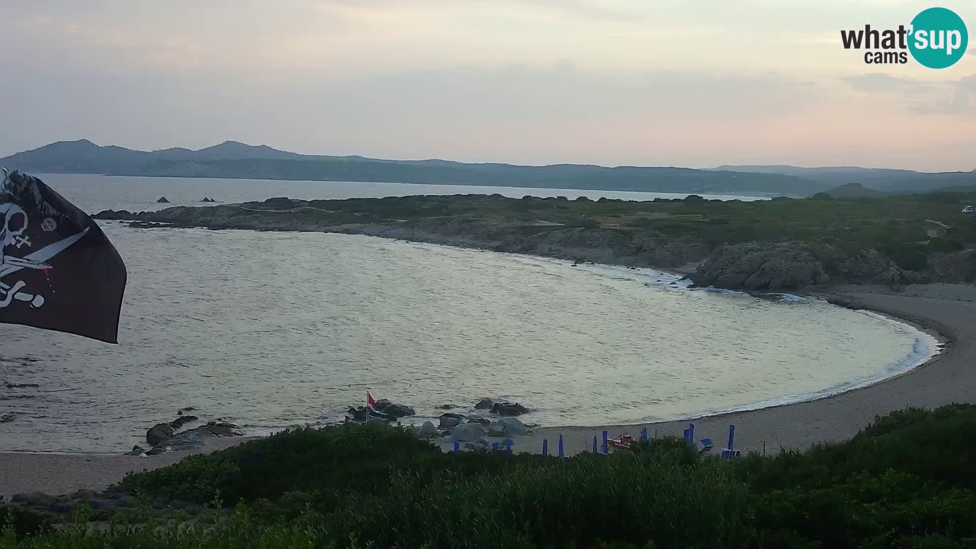 Live webcam Spiaggia di Cala Pischina – Aglientu – Sardegna