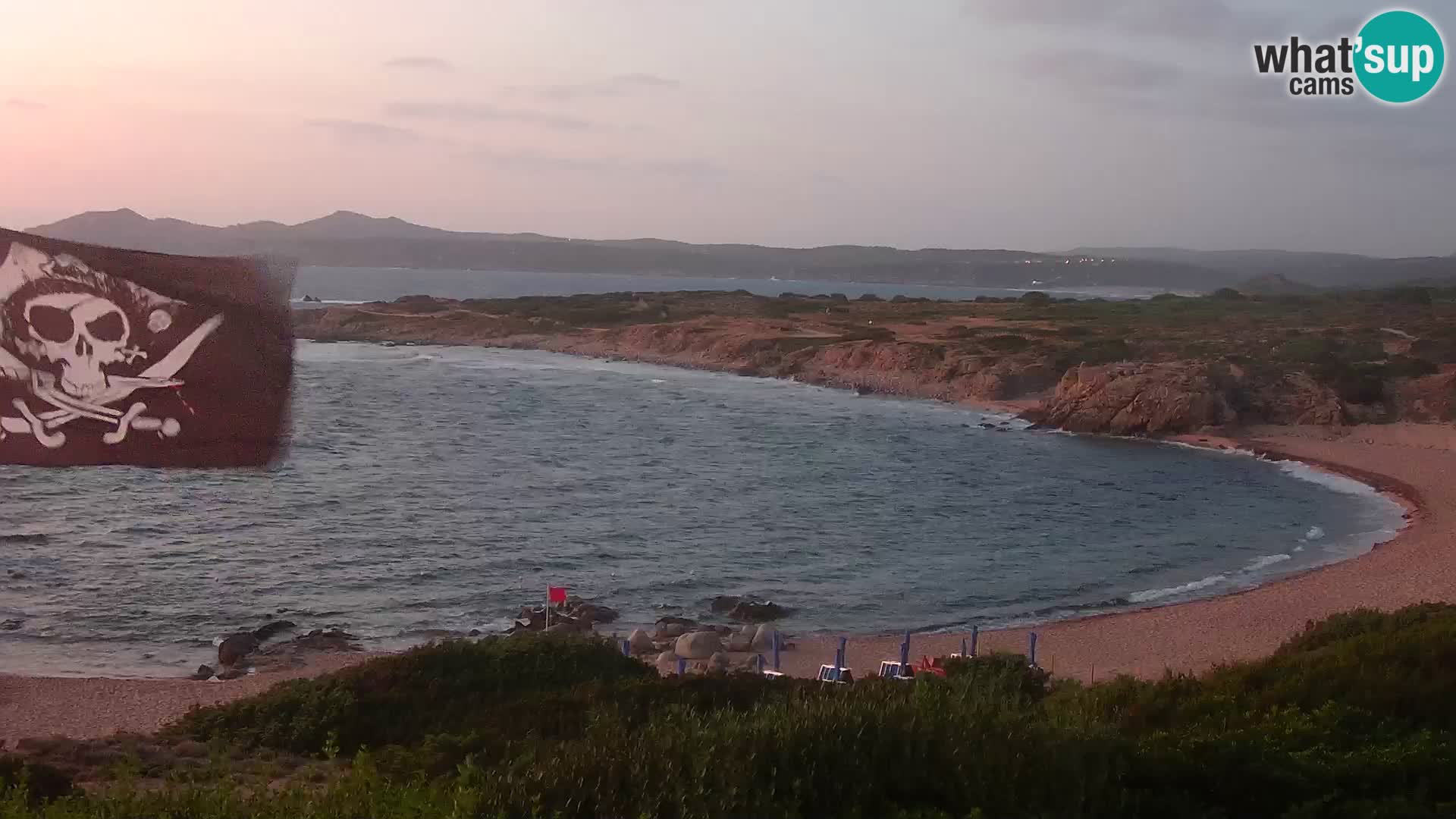 Webcam en direct Plage de Cala Pischina – Aglientu – Sardaigne