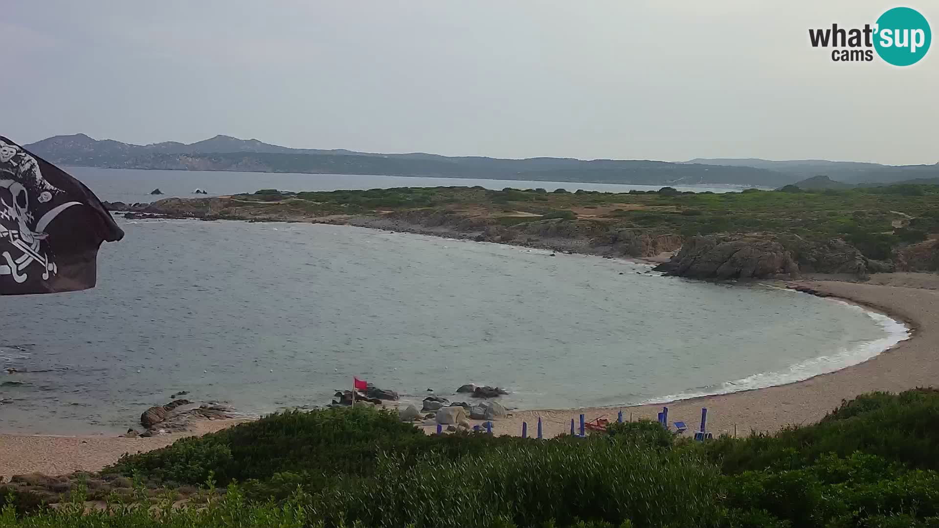 Webcam en direct Plage de Cala Pischina – Aglientu – Sardaigne