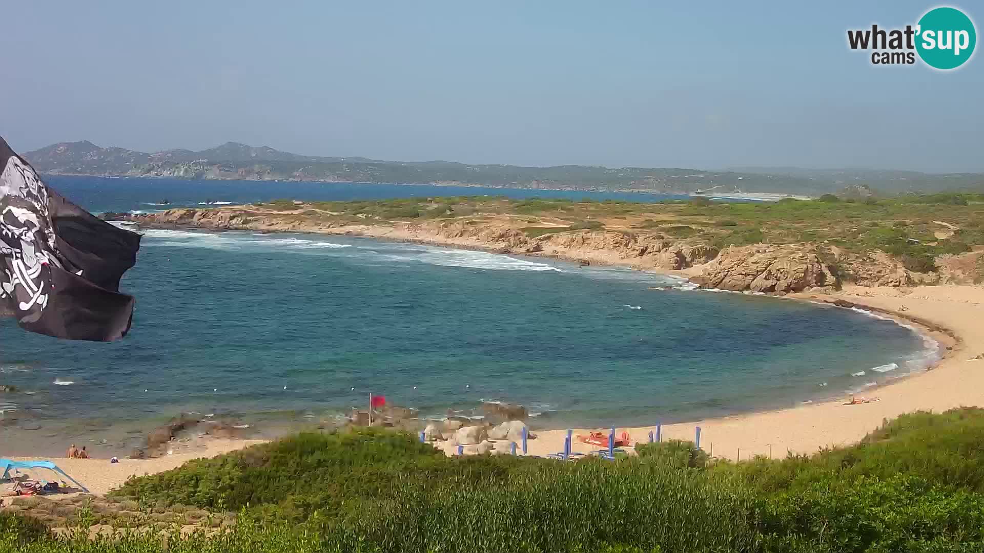 Live webcam Spiaggia di Cala Pischina – Aglientu – Sardegna