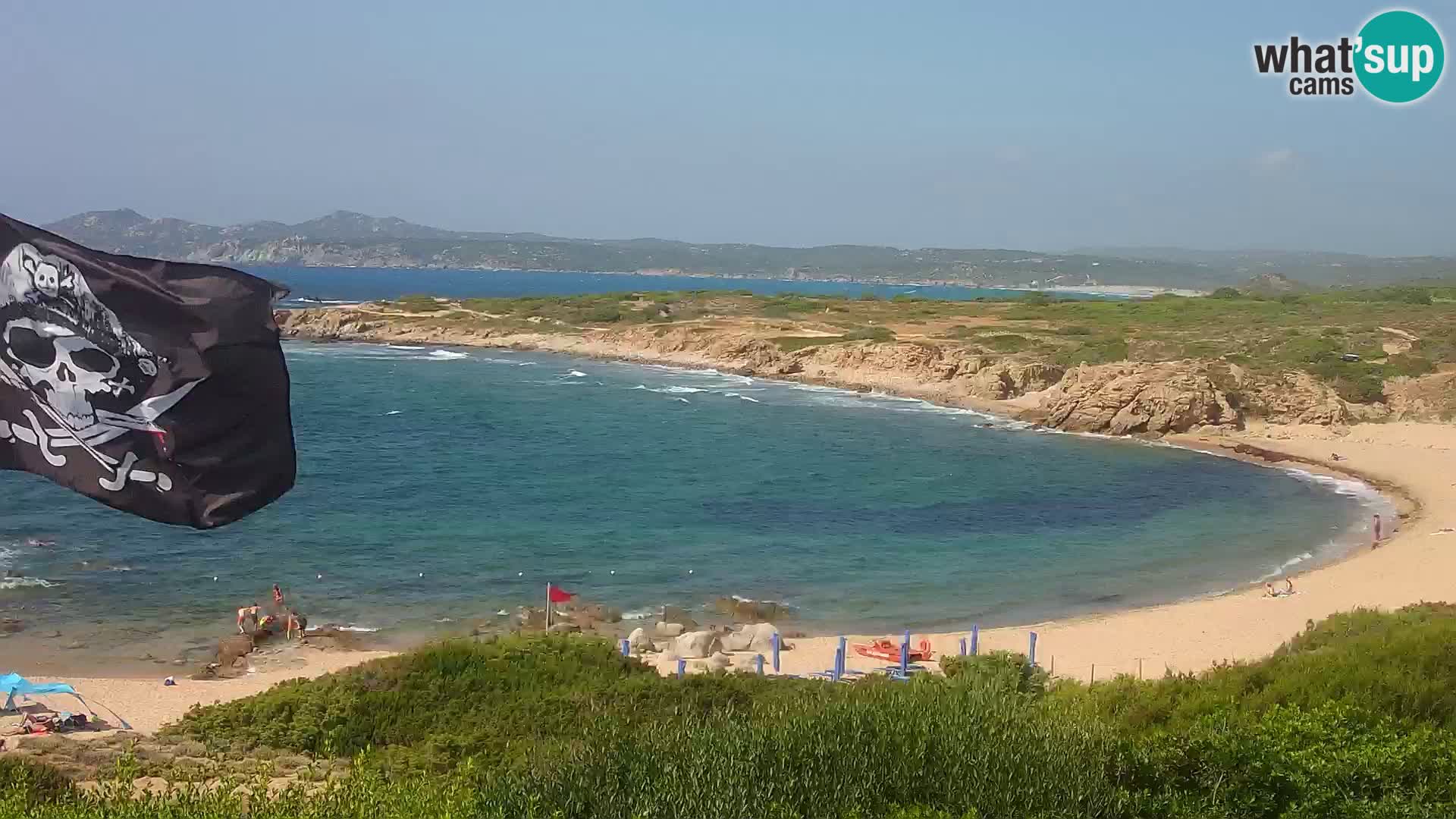Live webcam Spiaggia di Cala Pischina – Aglientu – Sardegna