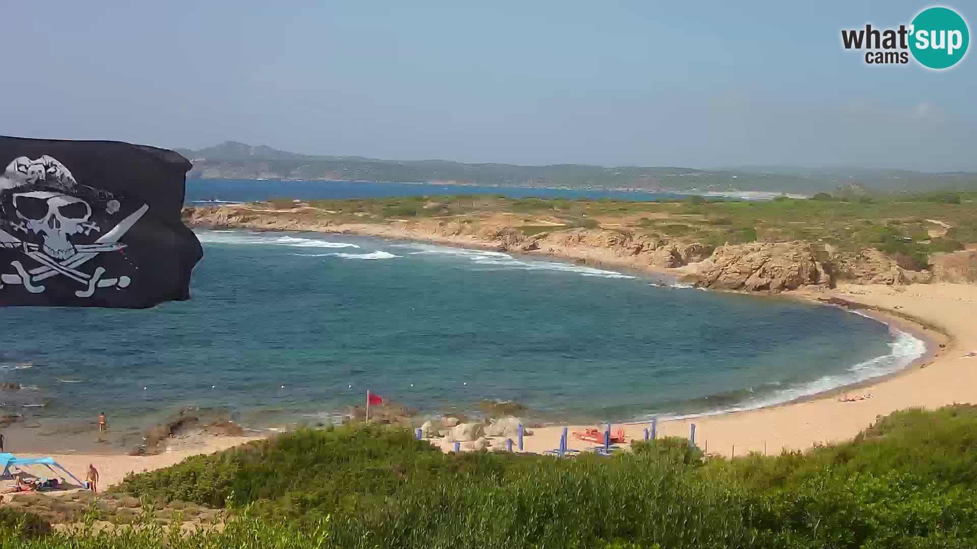 Live webcam Spiaggia di Cala Pischina – Aglientu – Sardegna